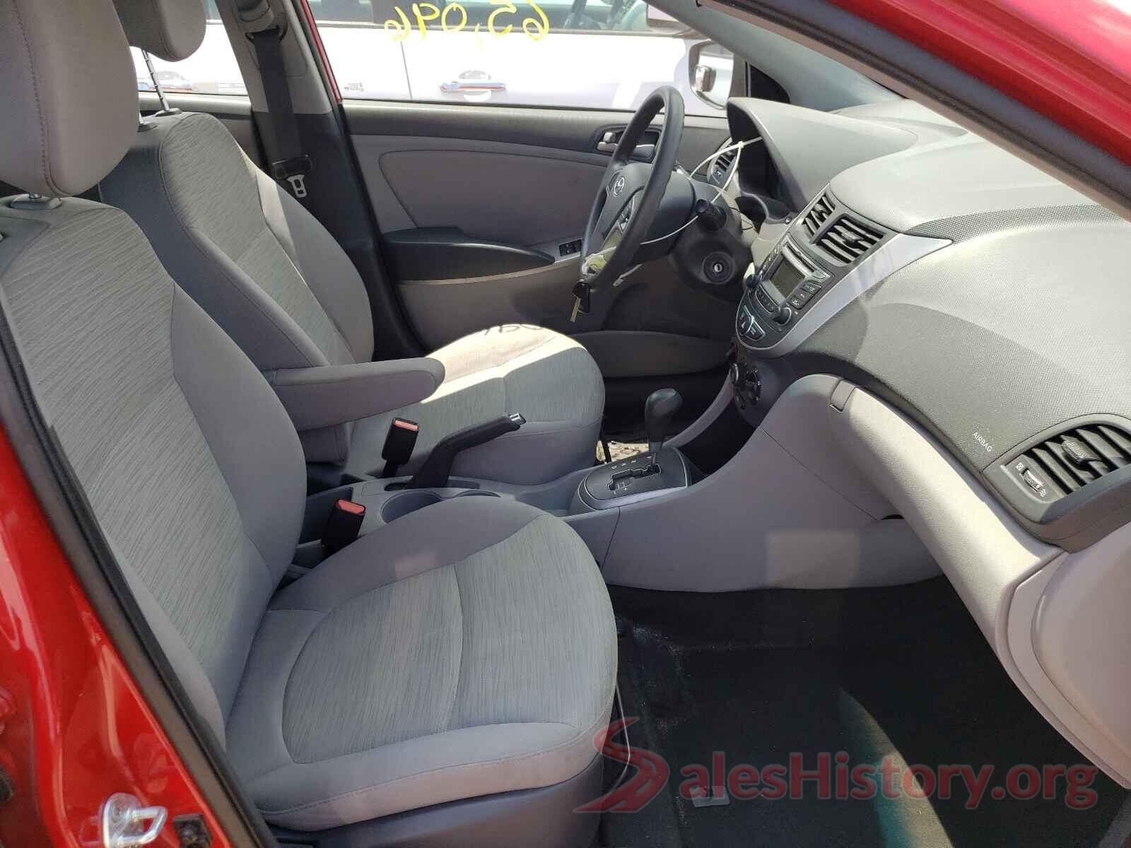 KMHCT5AE5HU311581 2017 HYUNDAI ACCENT