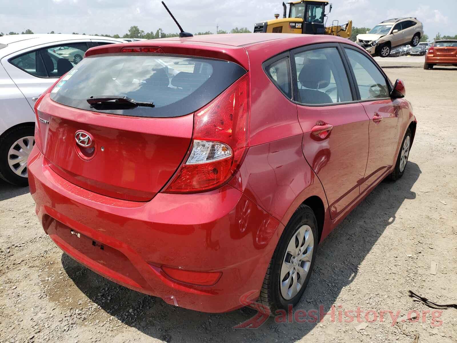 KMHCT5AE5HU311581 2017 HYUNDAI ACCENT