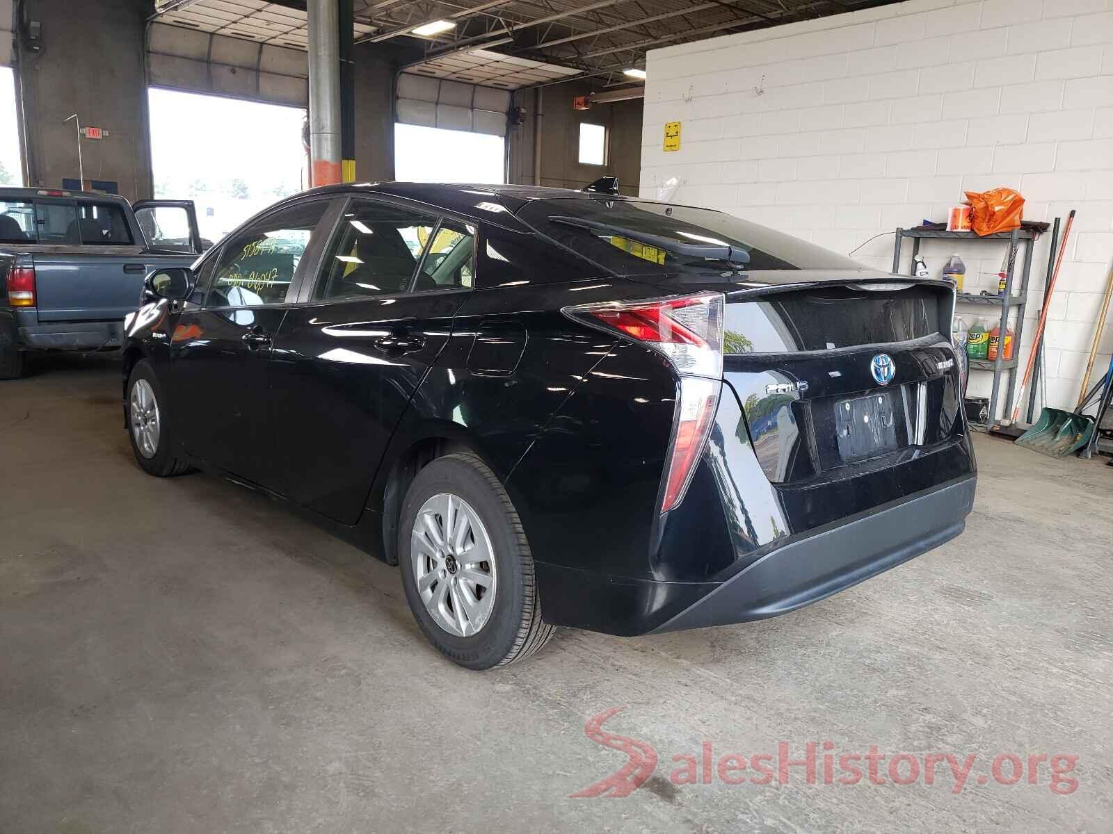 JTDKBRFU1G3501392 2016 TOYOTA PRIUS