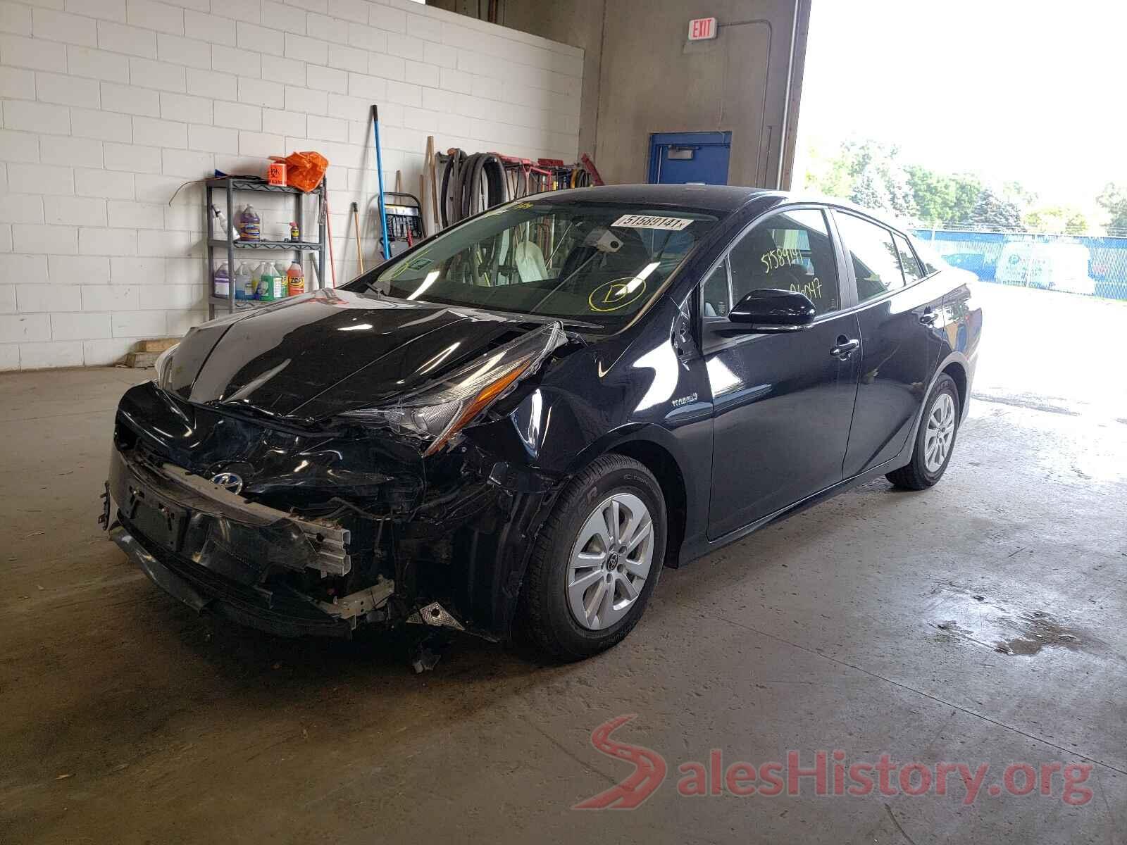 JTDKBRFU1G3501392 2016 TOYOTA PRIUS