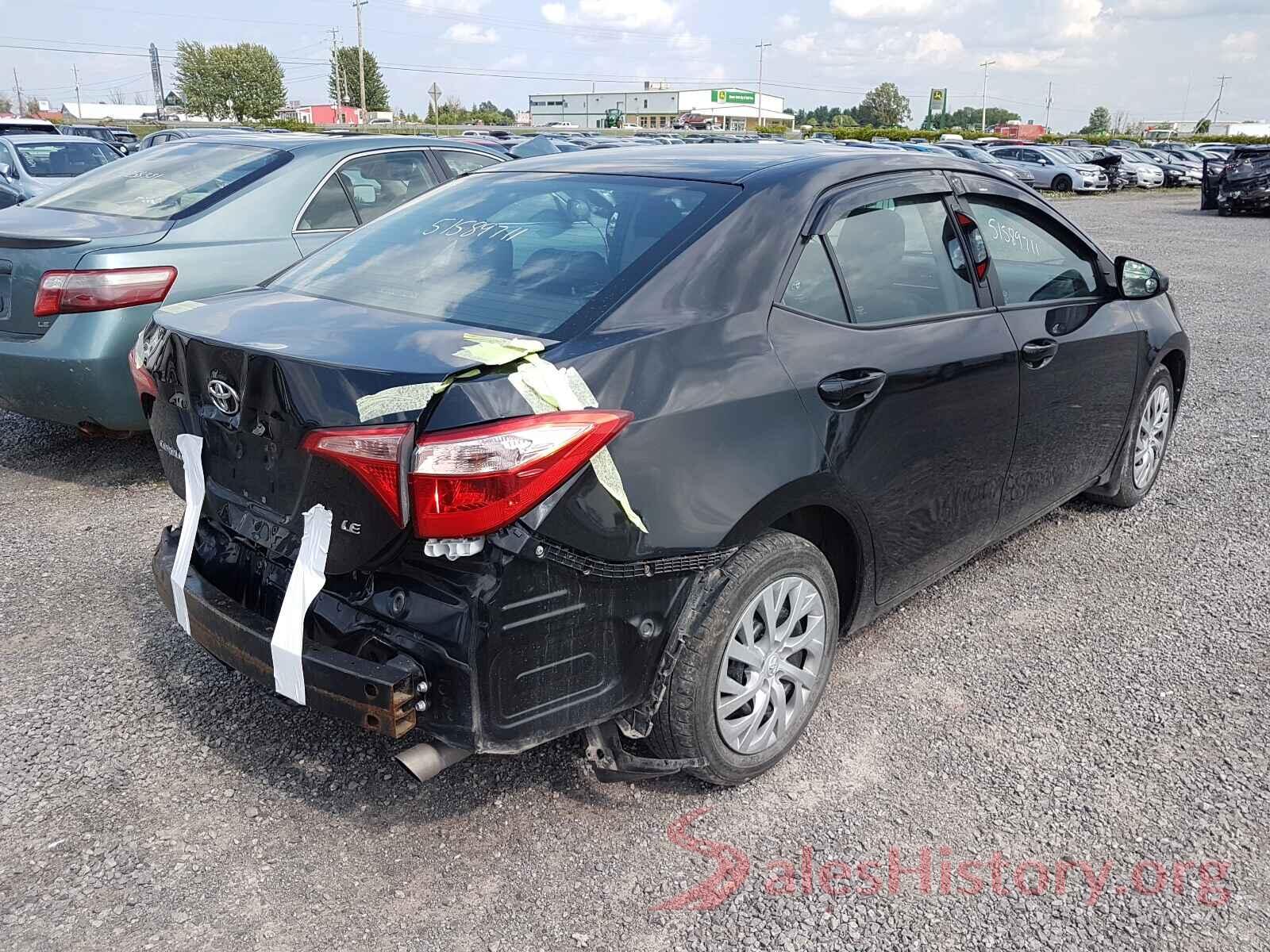 2T1BURHE4JC035617 2018 TOYOTA COROLLA