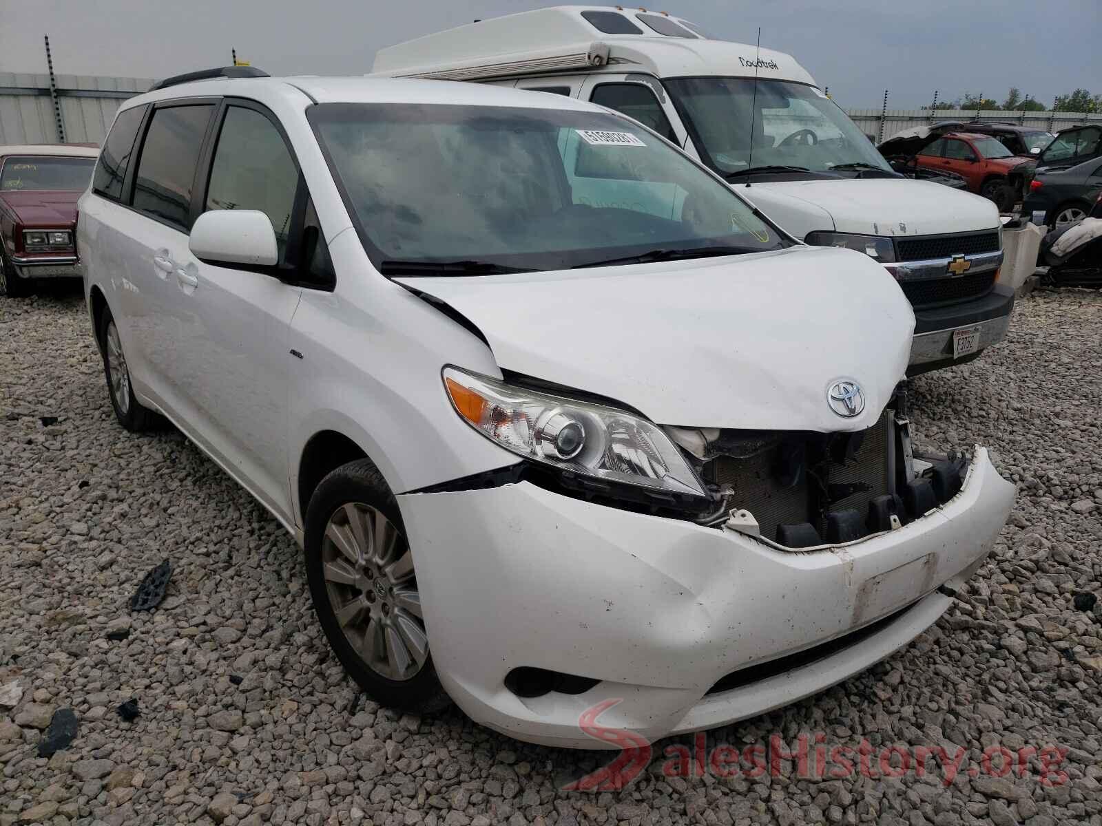 5TDJK3DC2GS134181 2016 TOYOTA SIENNA