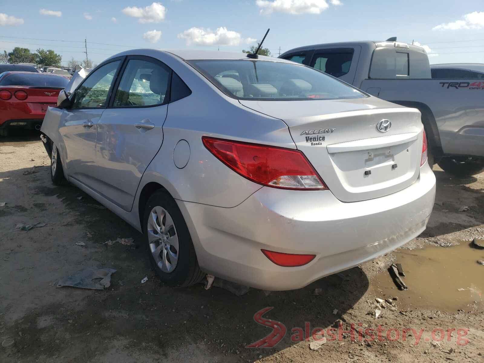 KMHCT4AEXHU243563 2017 HYUNDAI ACCENT