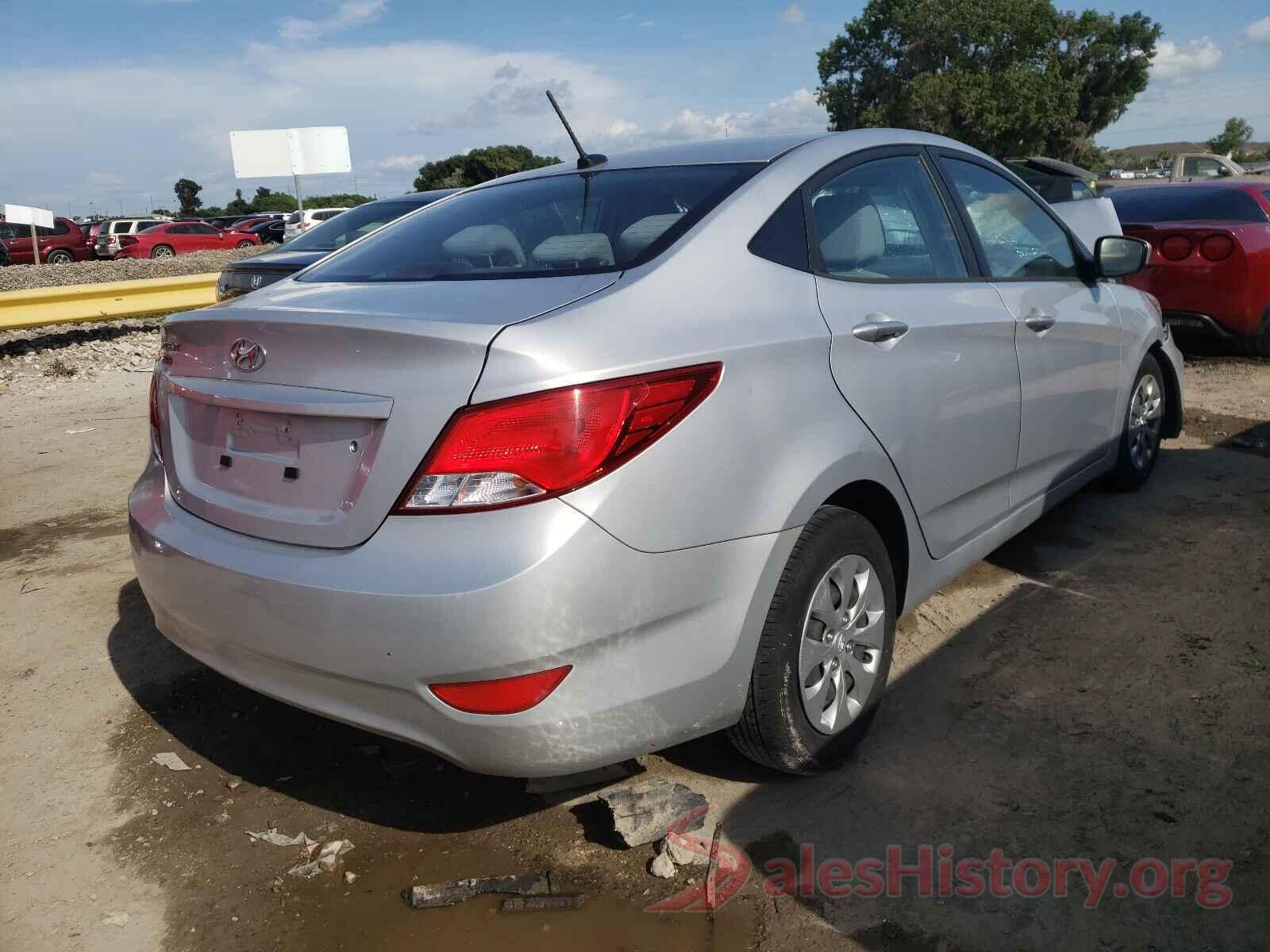 KMHCT4AEXHU243563 2017 HYUNDAI ACCENT