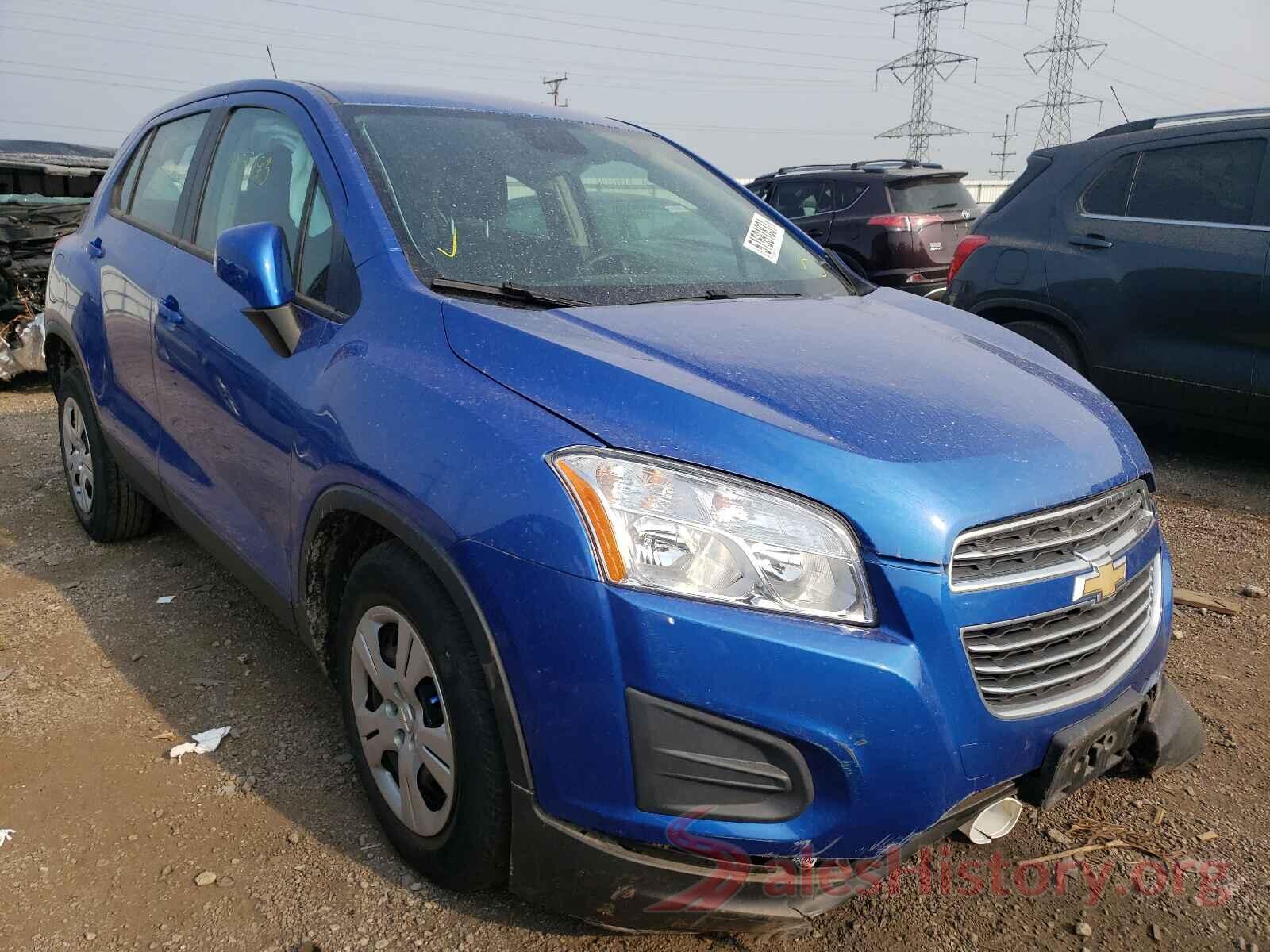 KL7CJKSB7GB652436 2016 CHEVROLET TRAX