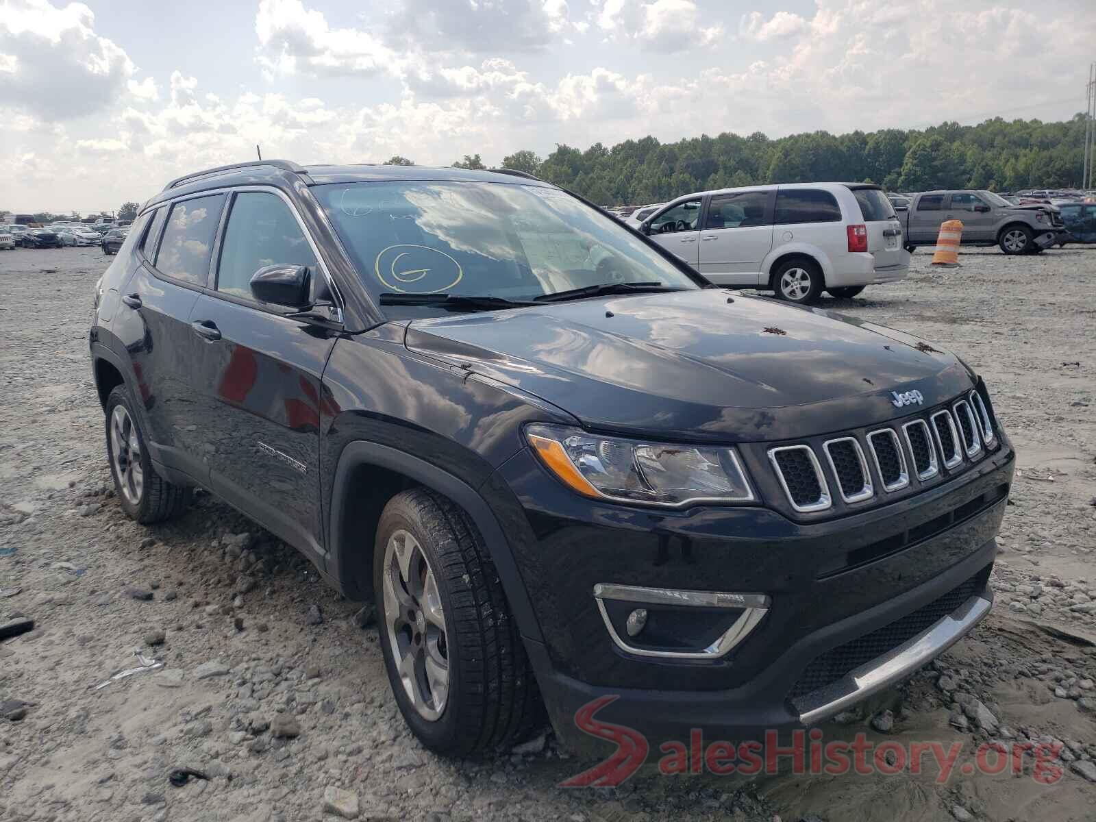 3C4NJDCB9KT596237 2019 JEEP COMPASS