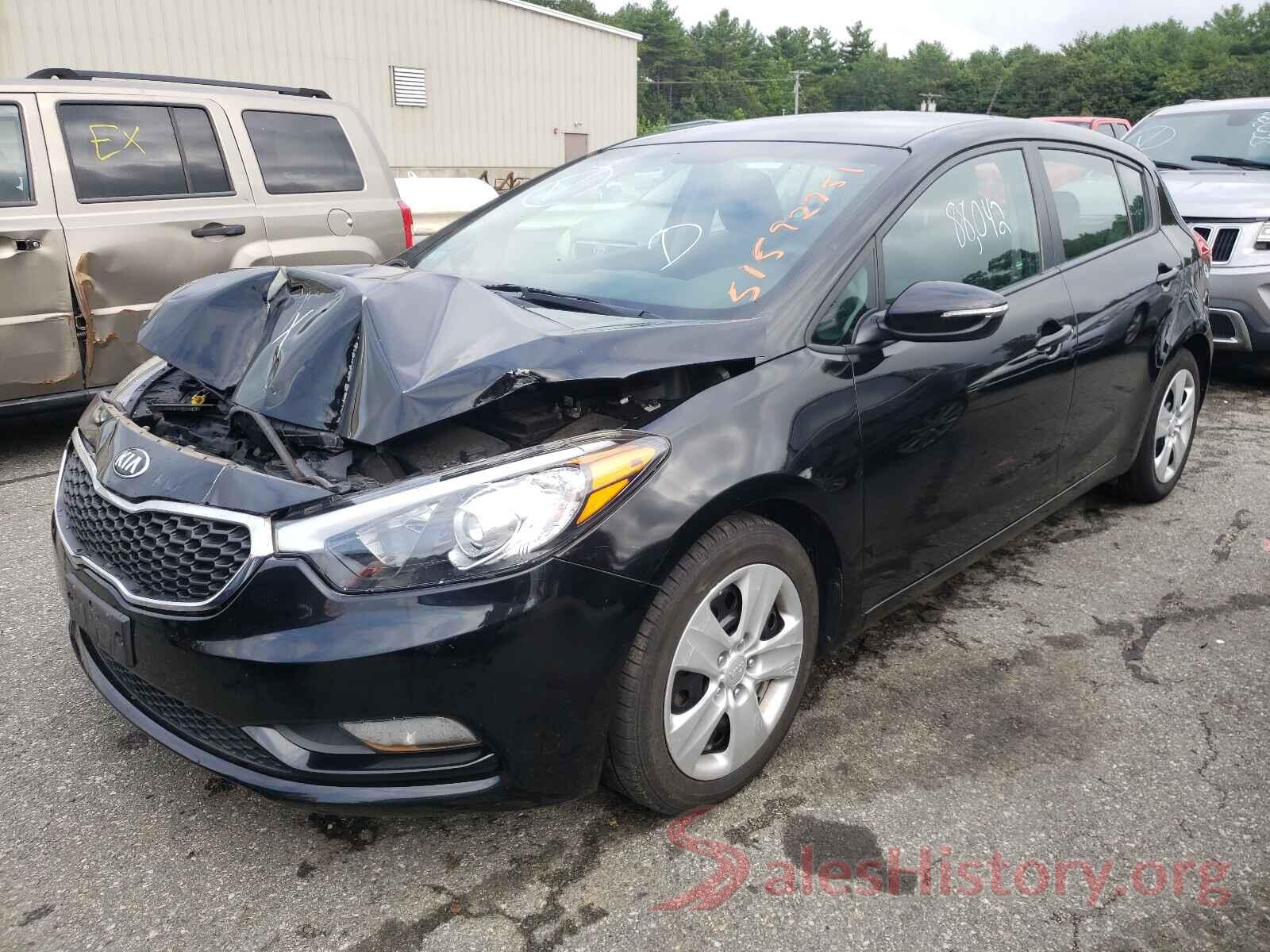 KNAFK5A88G5548652 2016 KIA FORTE