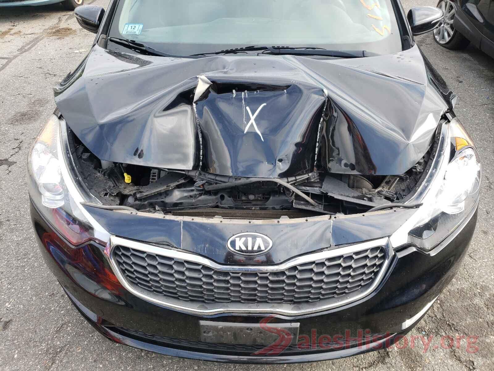 KNAFK5A88G5548652 2016 KIA FORTE