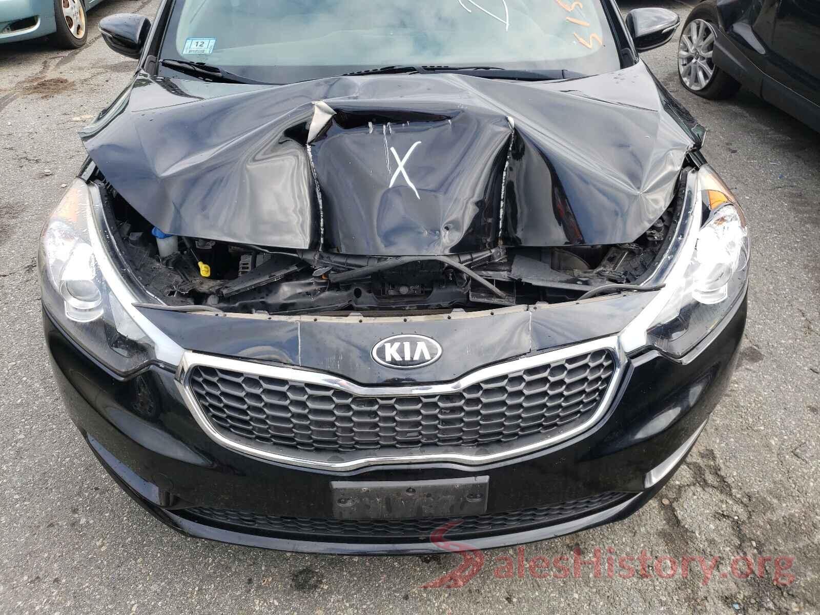 KNAFK5A88G5548652 2016 KIA FORTE