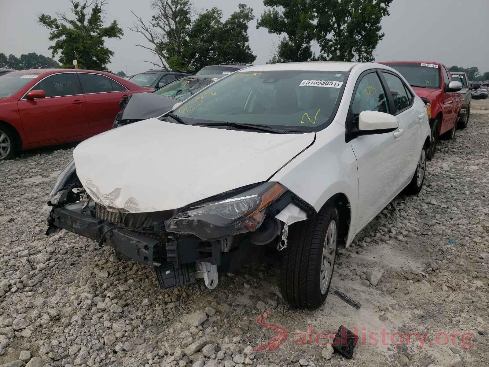 2T1BURHE7KC145496 2019 TOYOTA COROLLA