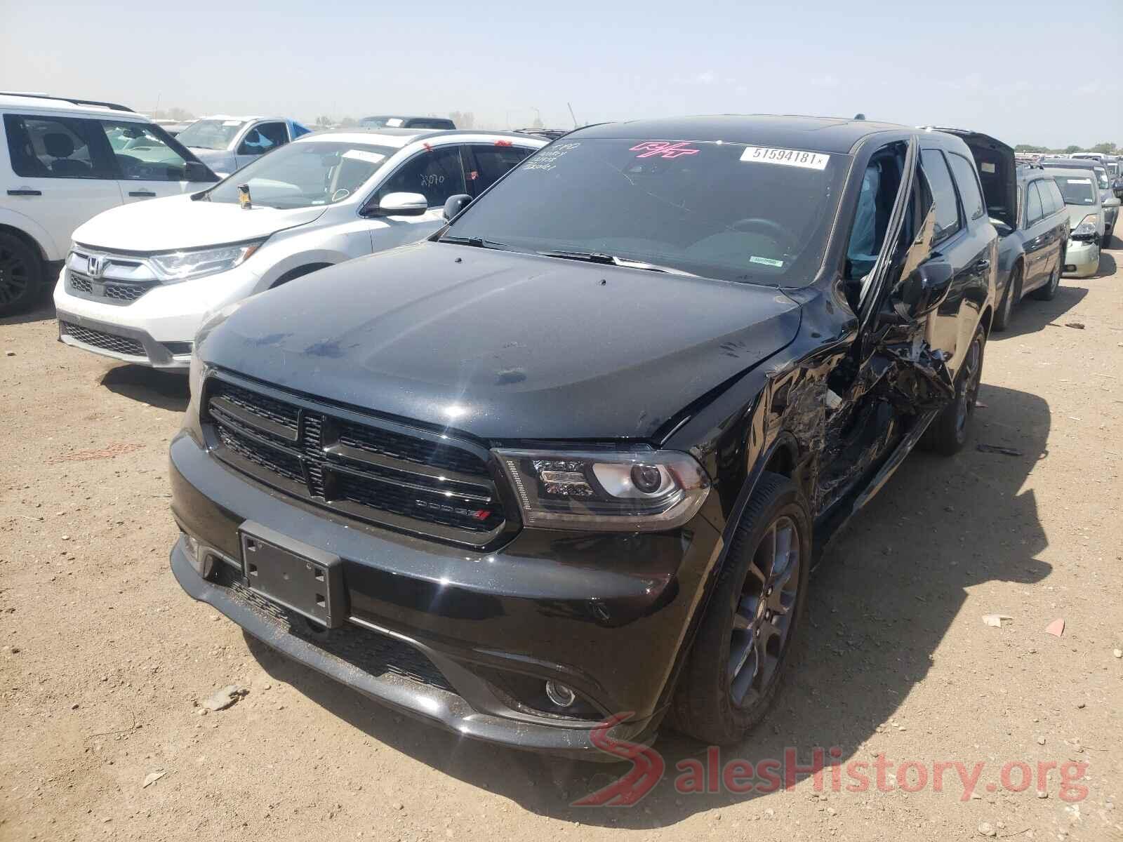 1C4SDJCTXHC639697 2017 DODGE DURANGO