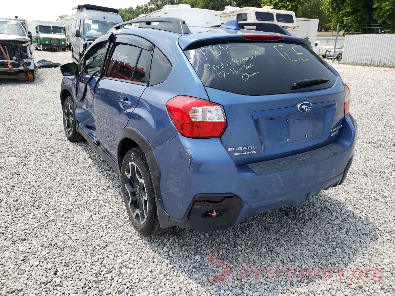 JF2GPADC1H8255954 2017 SUBARU CROSSTREK