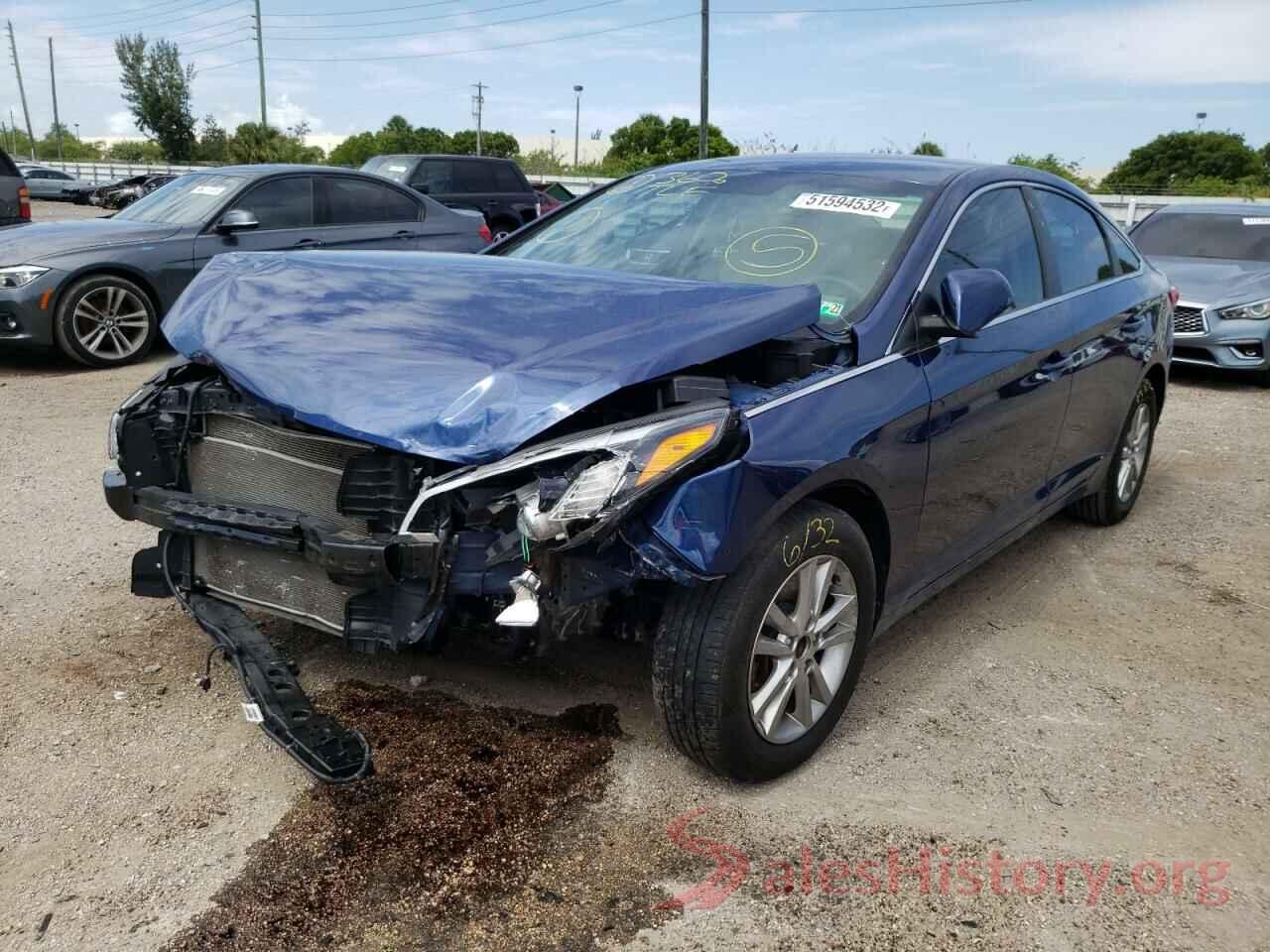 5NPE24AF2HH546162 2017 HYUNDAI SONATA