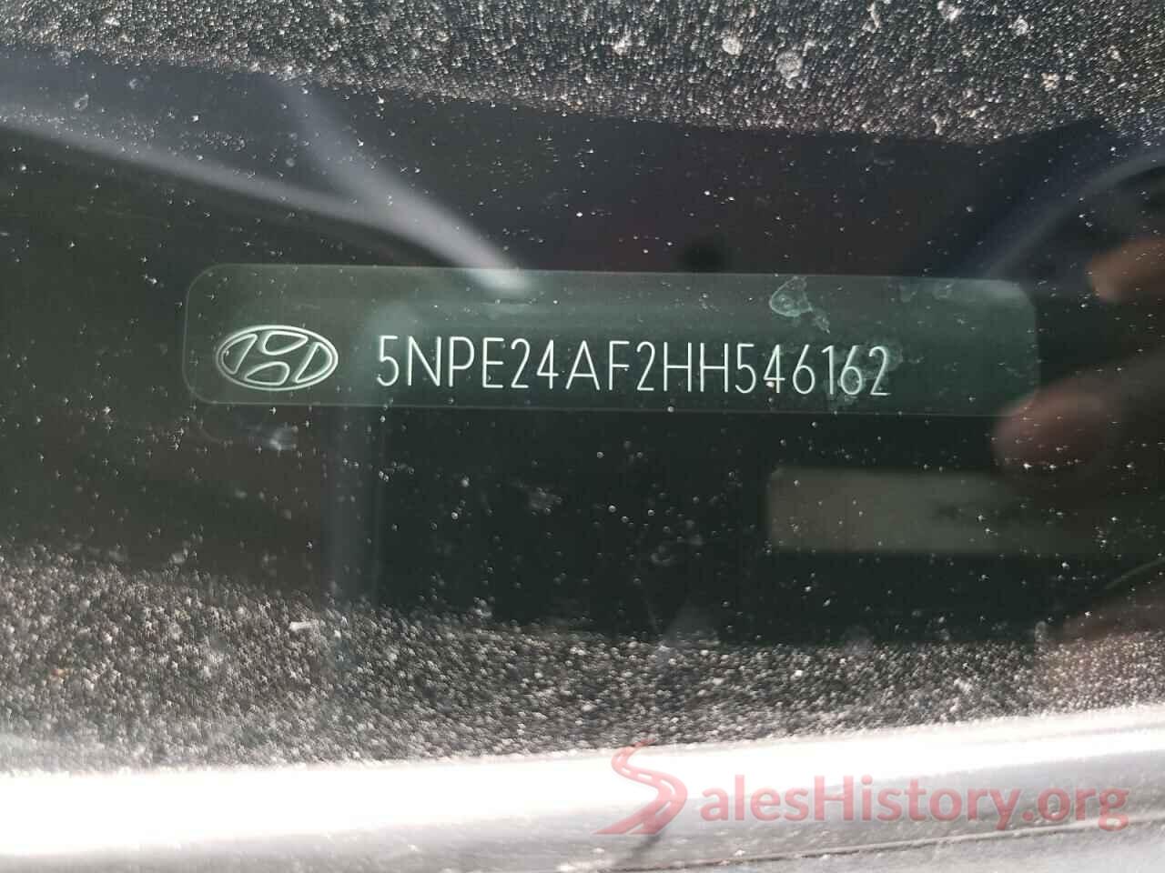 5NPE24AF2HH546162 2017 HYUNDAI SONATA