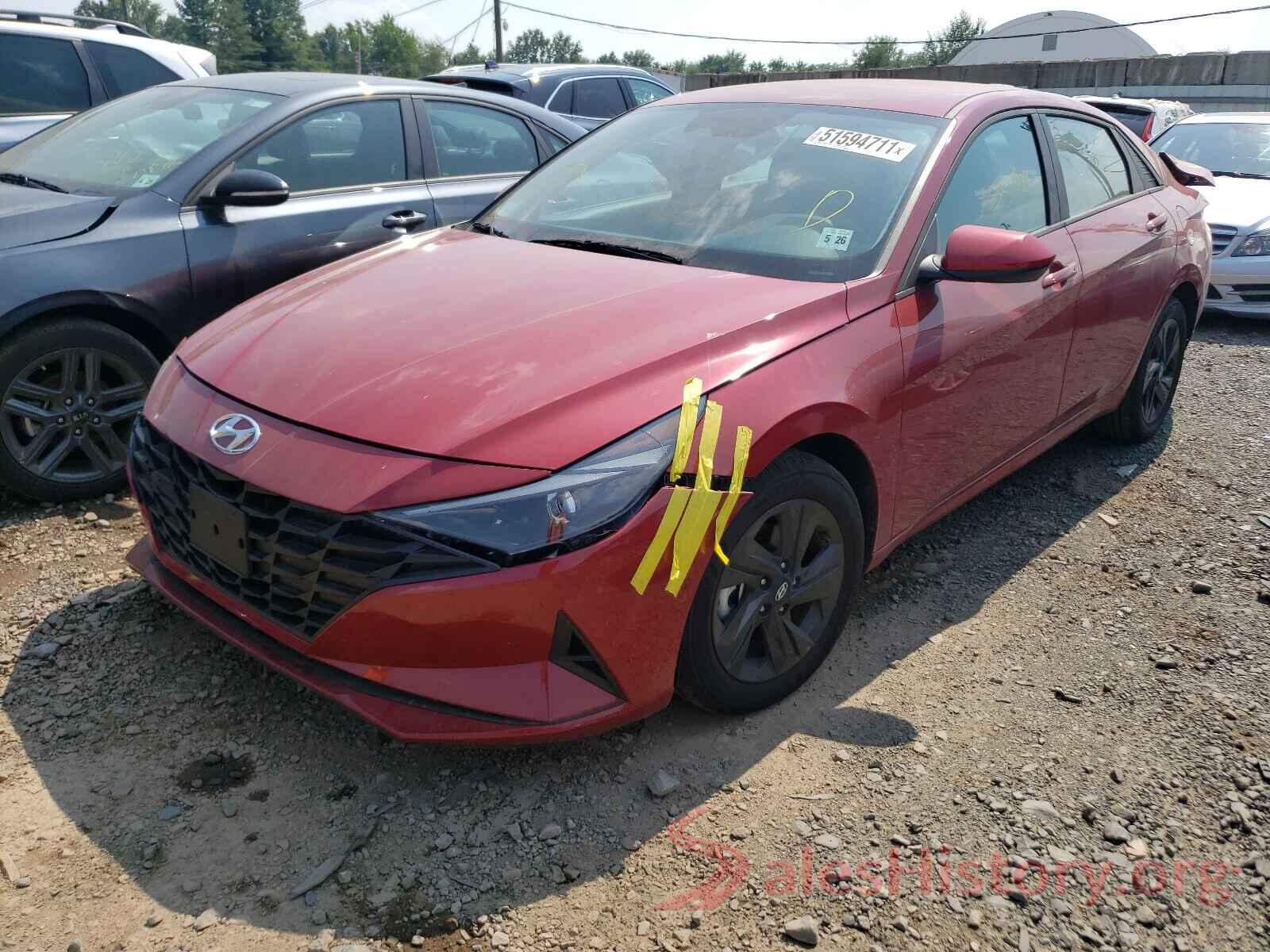 KMHLM4AGXMU071592 2021 HYUNDAI ELANTRA