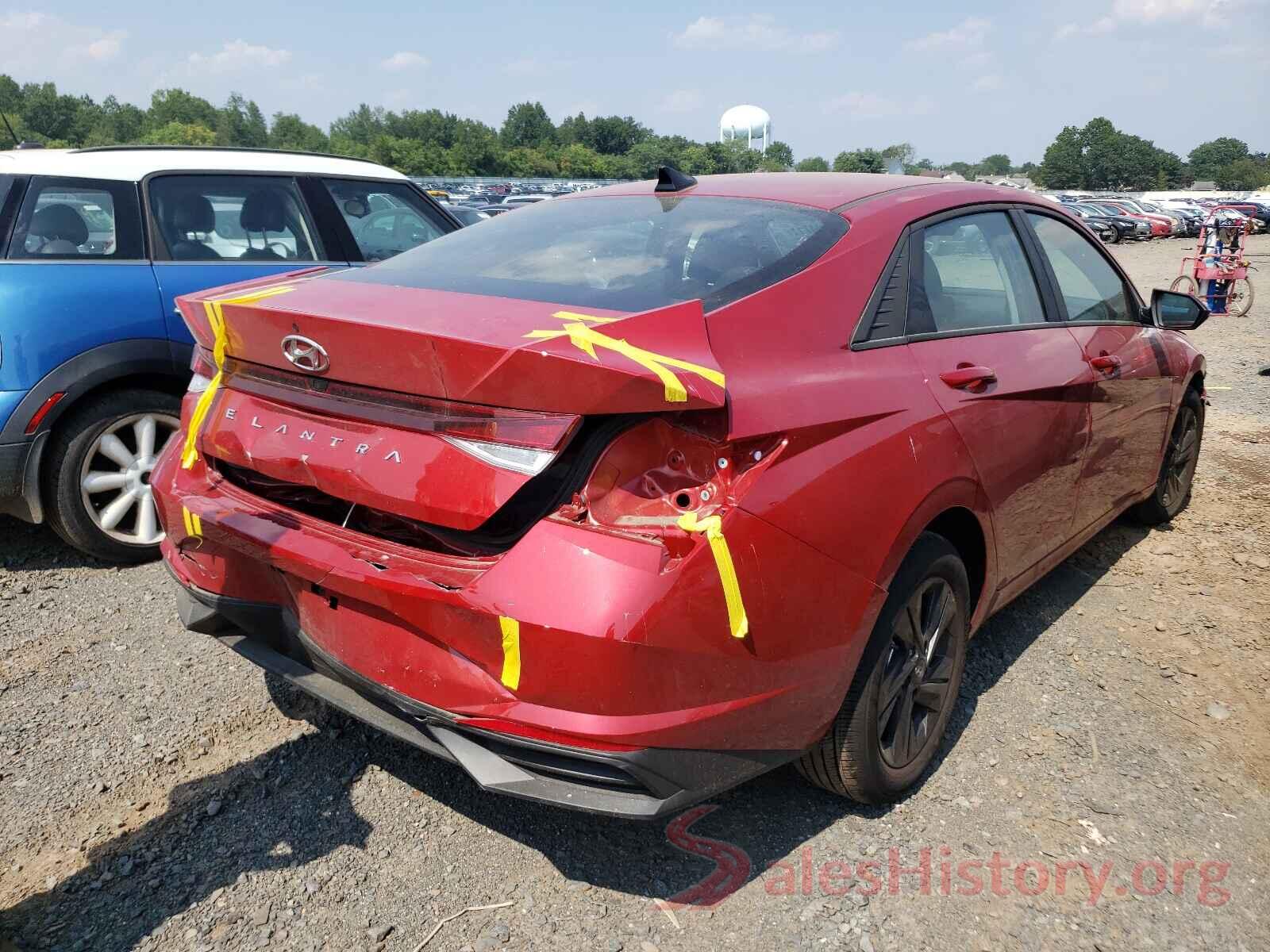 KMHLM4AGXMU071592 2021 HYUNDAI ELANTRA