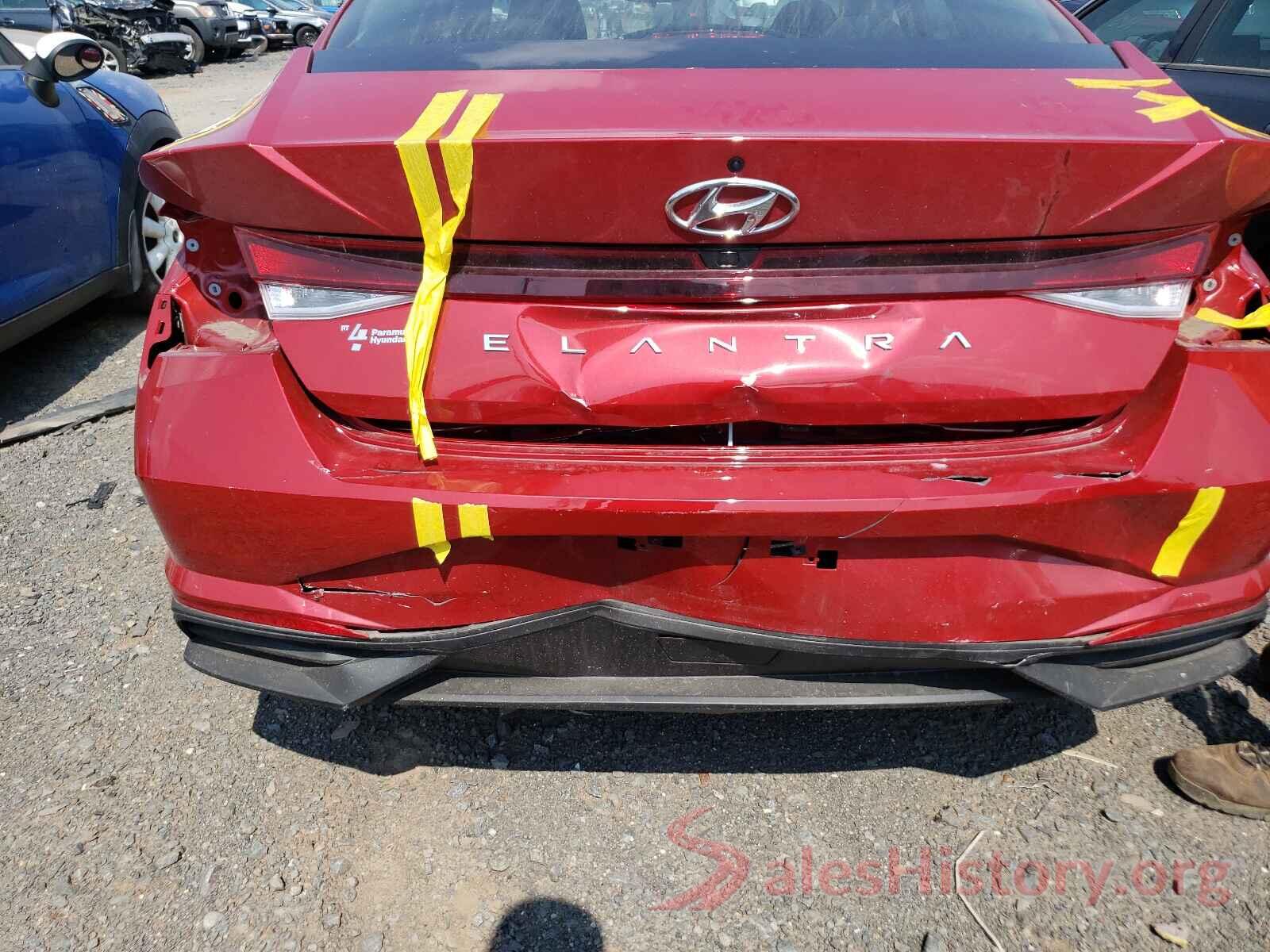 KMHLM4AGXMU071592 2021 HYUNDAI ELANTRA