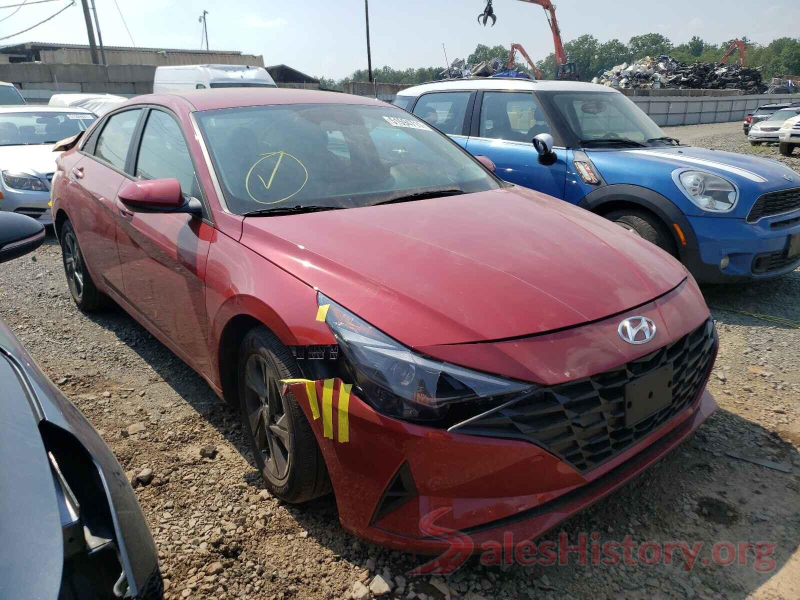 KMHLM4AGXMU071592 2021 HYUNDAI ELANTRA