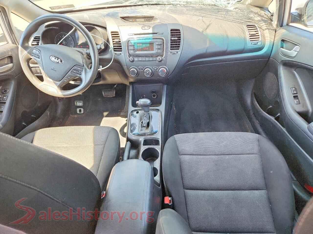 2018 KIA FORTE VIN 3KPFK4A74JE214411, interior dashboard