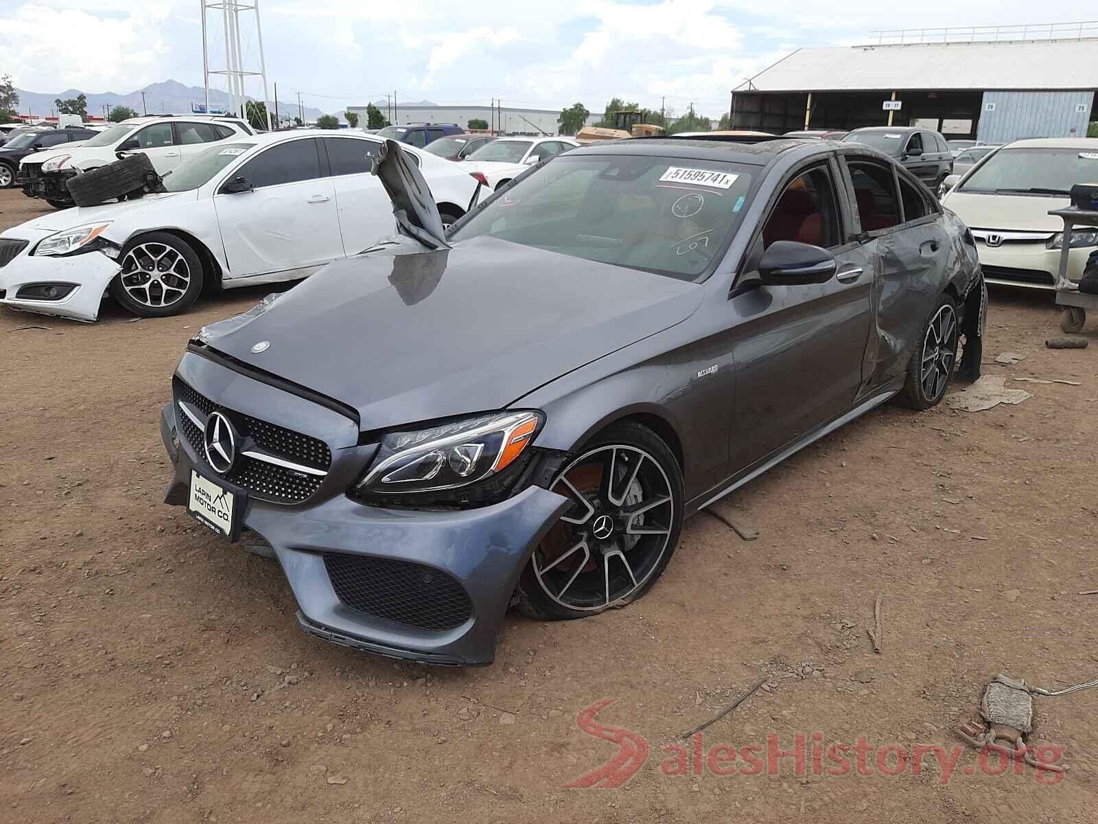 55SWF6EB2HU192782 2017 MERCEDES-BENZ C CLASS