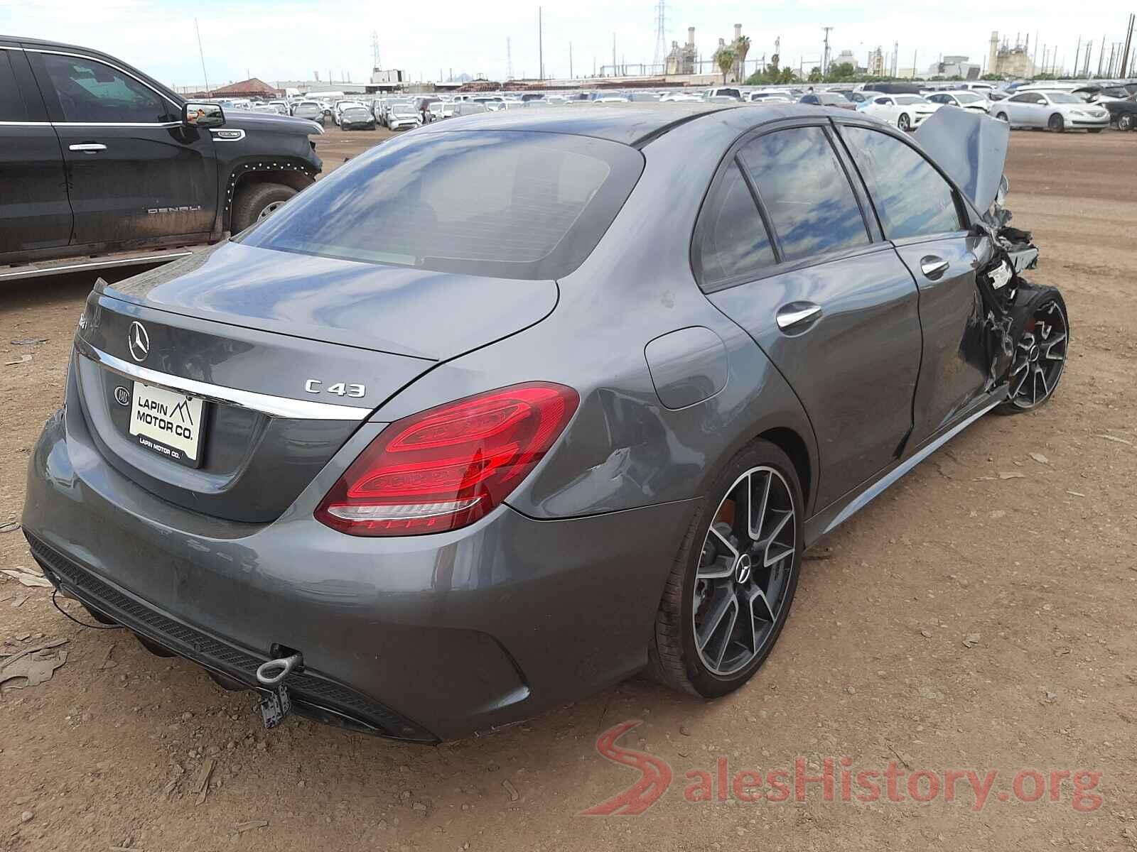 55SWF6EB2HU192782 2017 MERCEDES-BENZ C CLASS