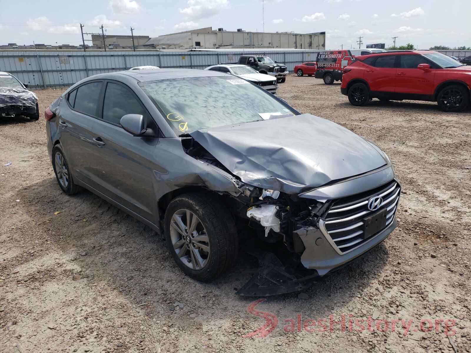 KMHD84LF5JU450525 2018 HYUNDAI ELANTRA