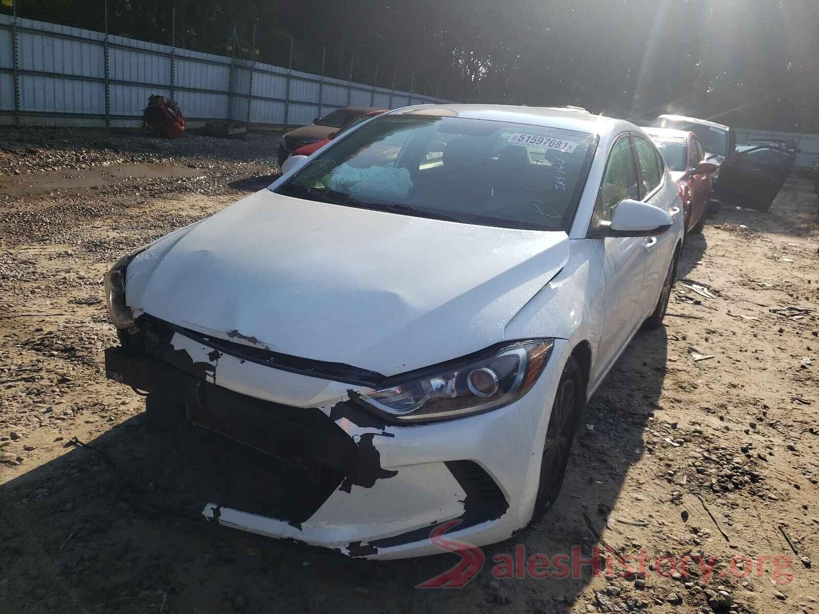 5NPD84LF0HH006462 2017 HYUNDAI ELANTRA