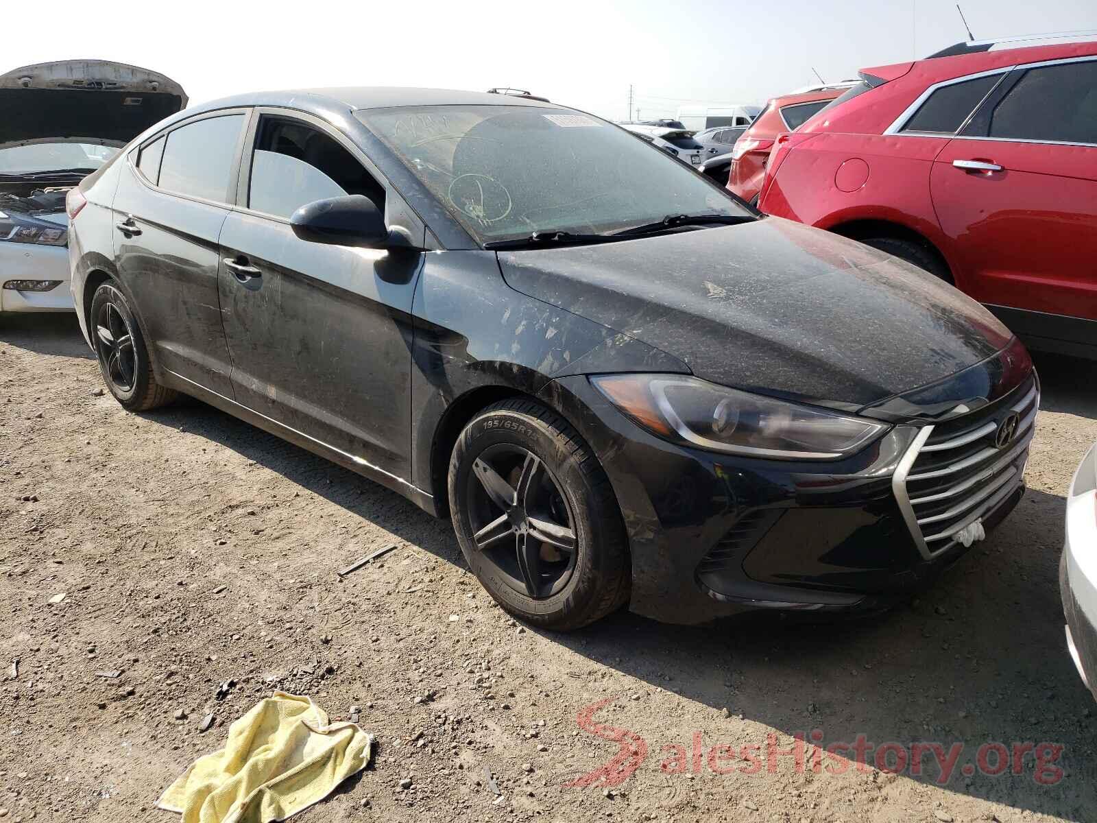 KMHD74LF2HU067378 2017 HYUNDAI ELANTRA