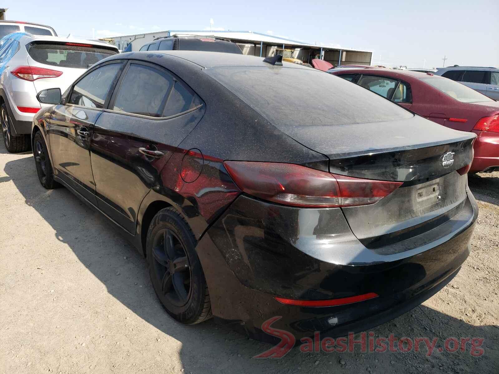 KMHD74LF2HU067378 2017 HYUNDAI ELANTRA