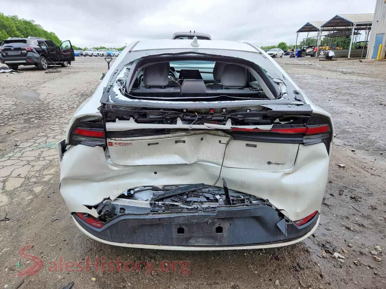 2024 TOYOTA PRIUS VIN JTDACAAU5R3041481, left side view