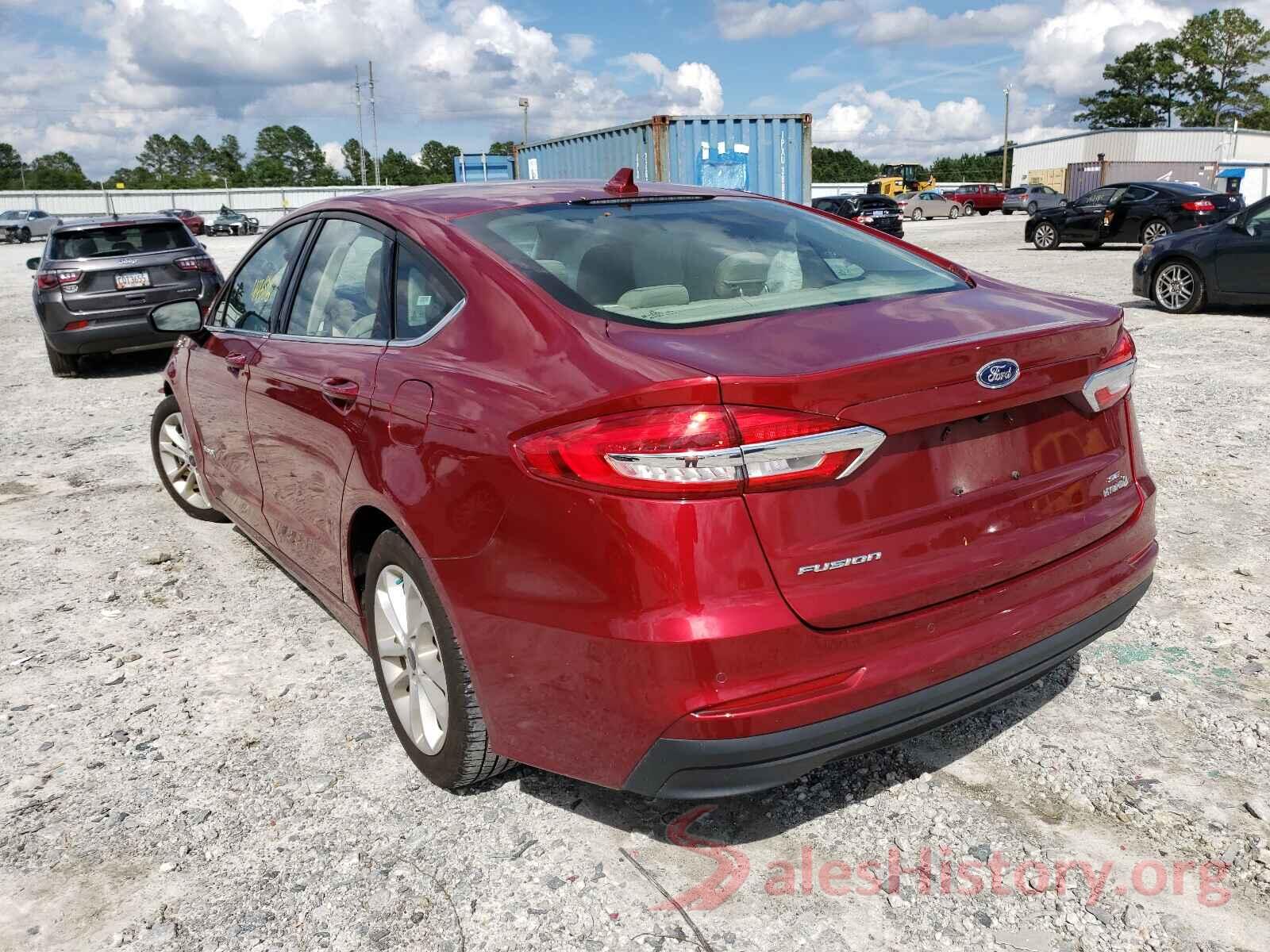 3FA6P0LU6KR189752 2019 FORD FUSION