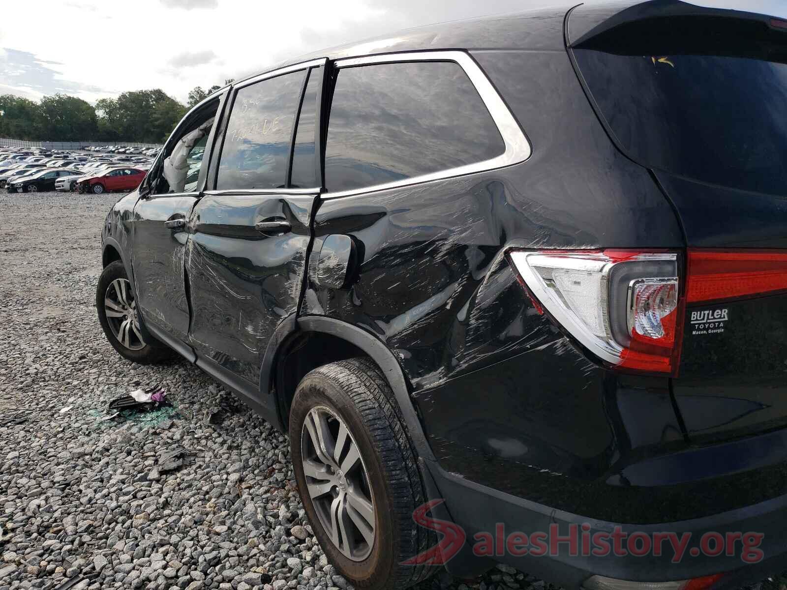 5FNYF5H37HB010969 2017 HONDA PILOT