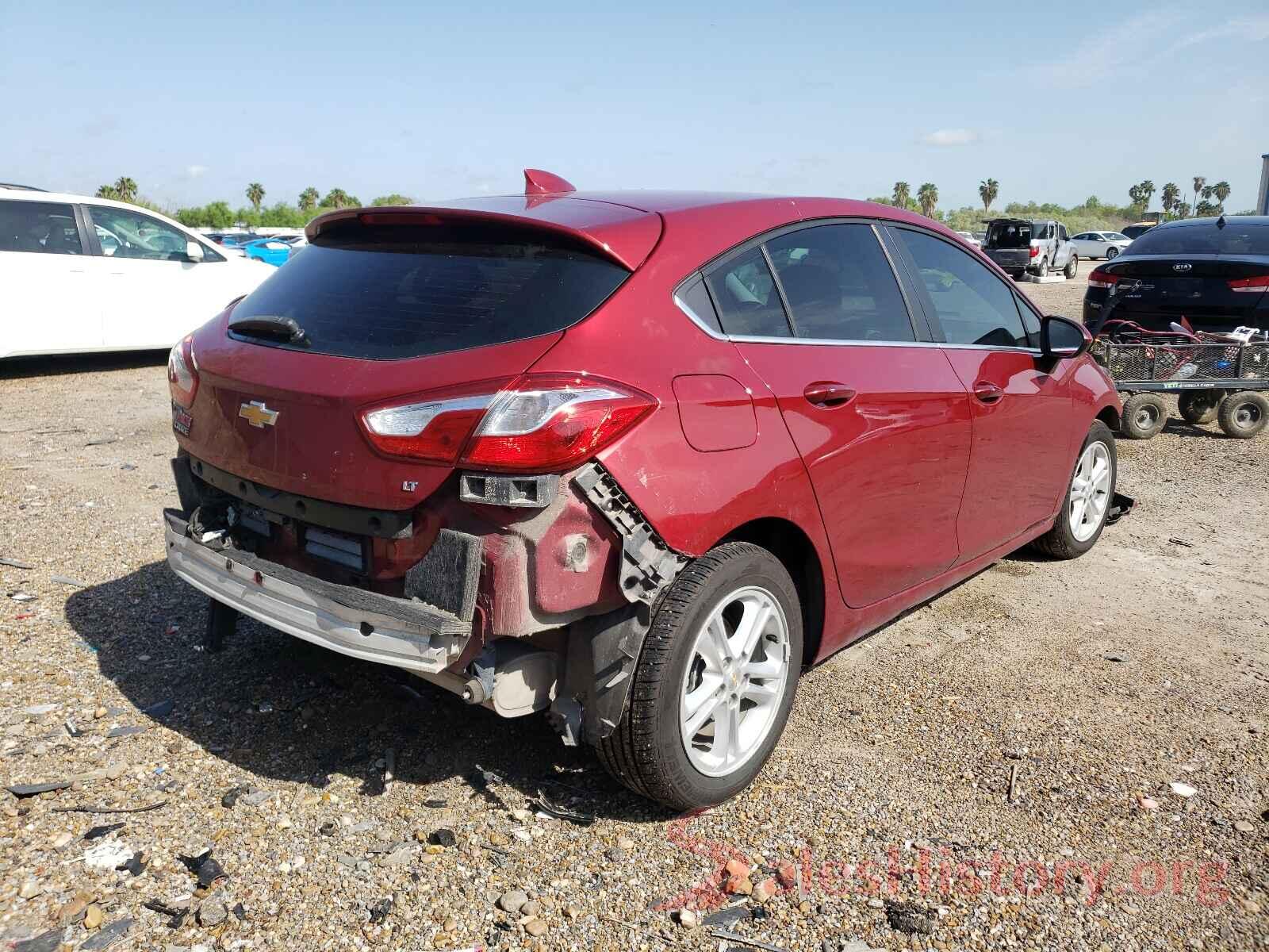 3G1BE6SM3JS653390 2018 CHEVROLET CRUZE