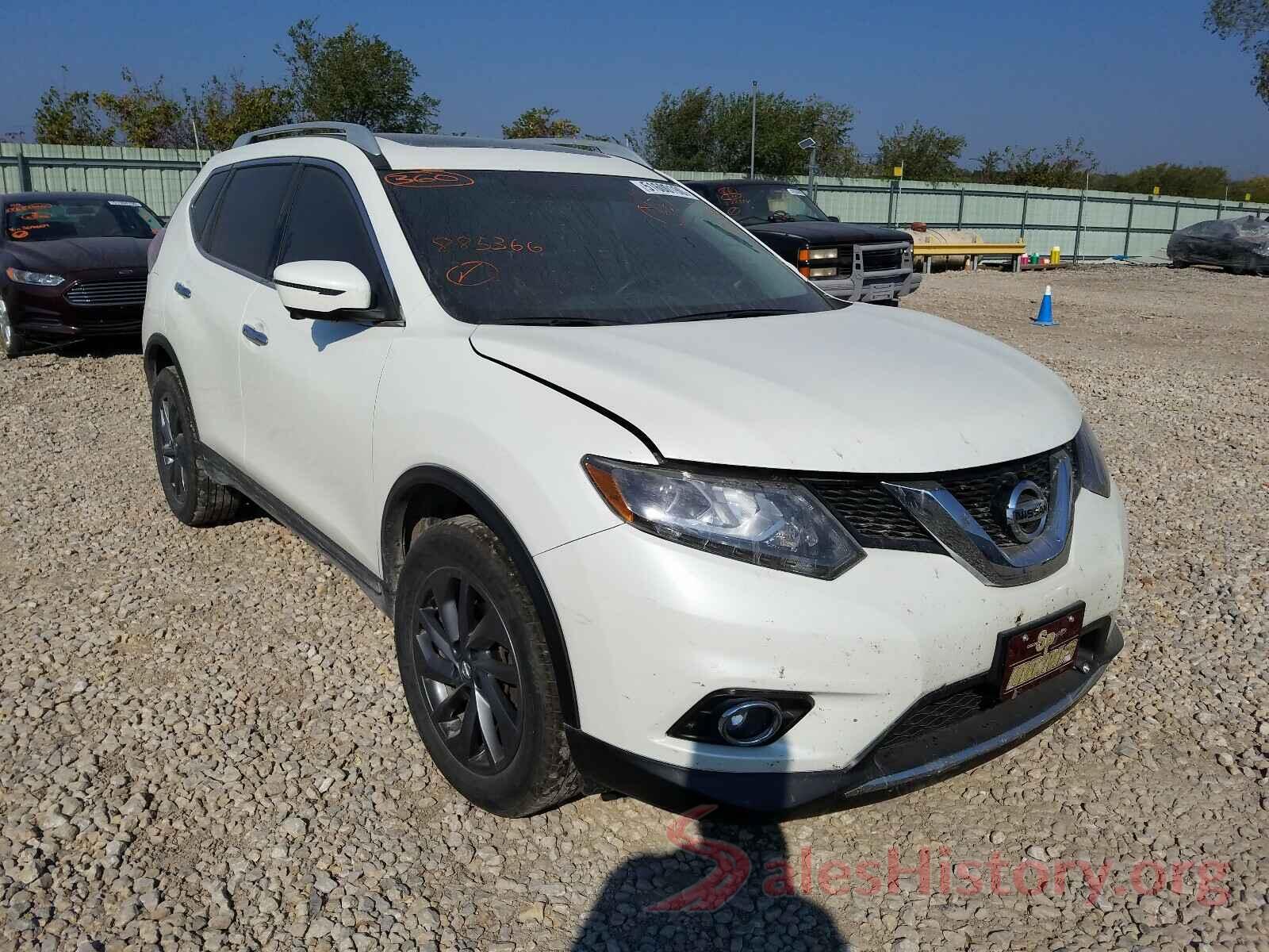 5N1AT2MV2GC885366 2016 NISSAN ROGUE