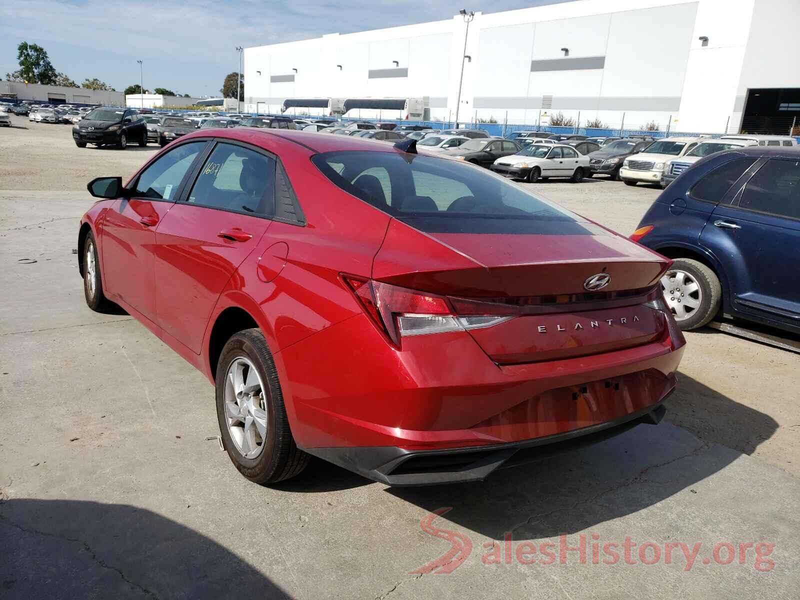 KMHLL4AG6MU130172 2021 HYUNDAI ELANTRA