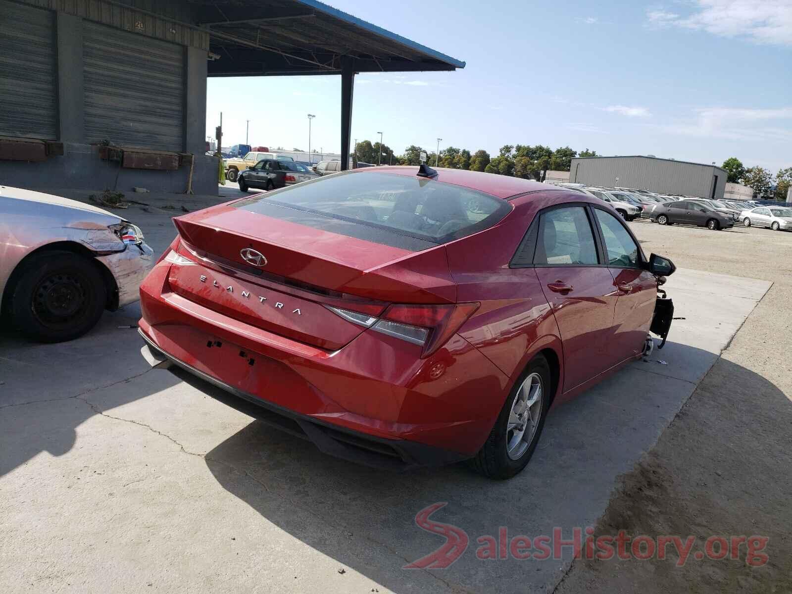 KMHLL4AG6MU130172 2021 HYUNDAI ELANTRA