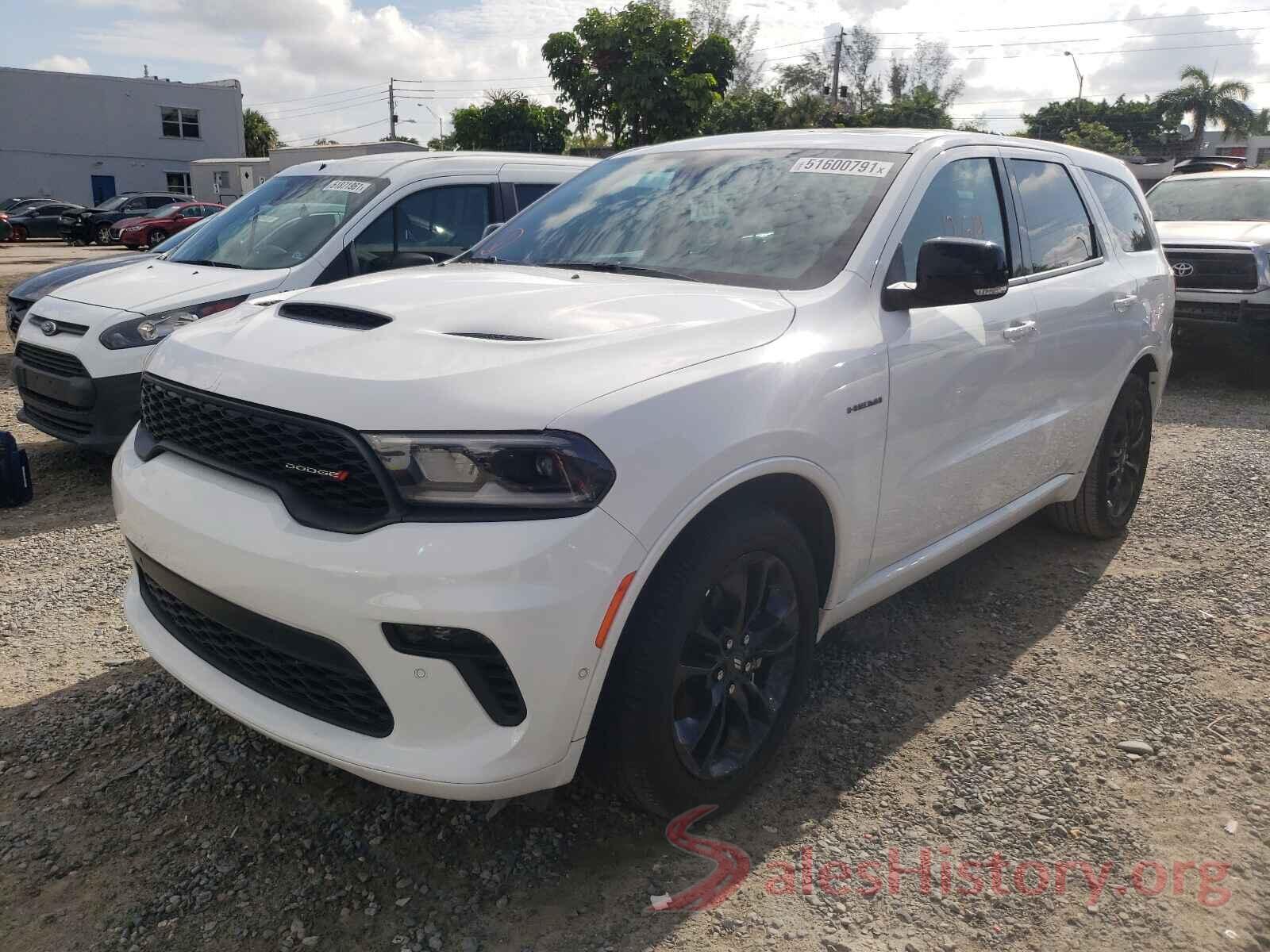 1C4SDJCT9MC643511 2021 DODGE DURANGO