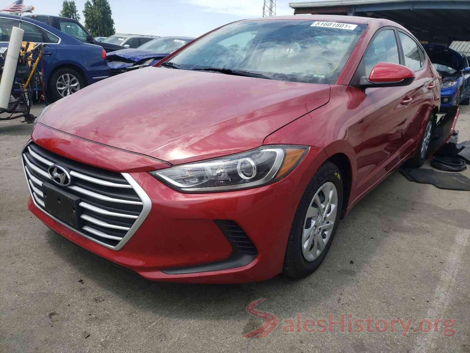 KMHD74LF2HU429063 2017 HYUNDAI ELANTRA