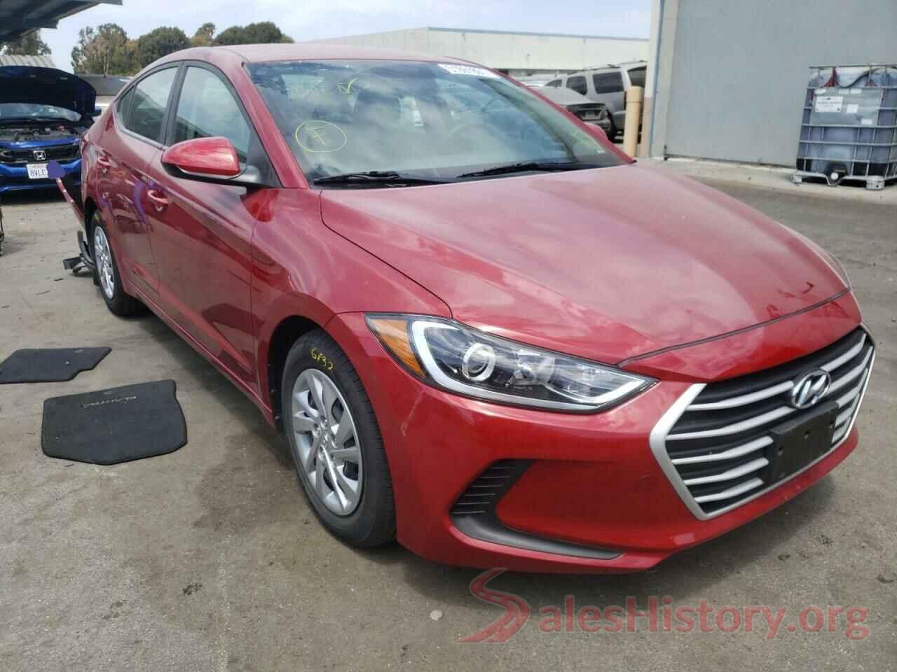 KMHD74LF2HU429063 2017 HYUNDAI ELANTRA