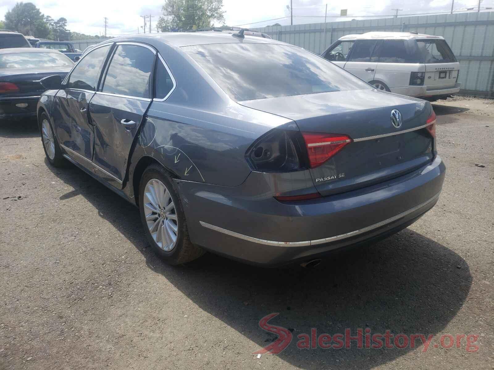 1VWBS7A32GC068617 2016 VOLKSWAGEN PASSAT