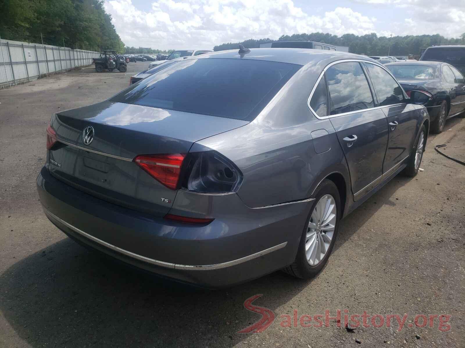 1VWBS7A32GC068617 2016 VOLKSWAGEN PASSAT