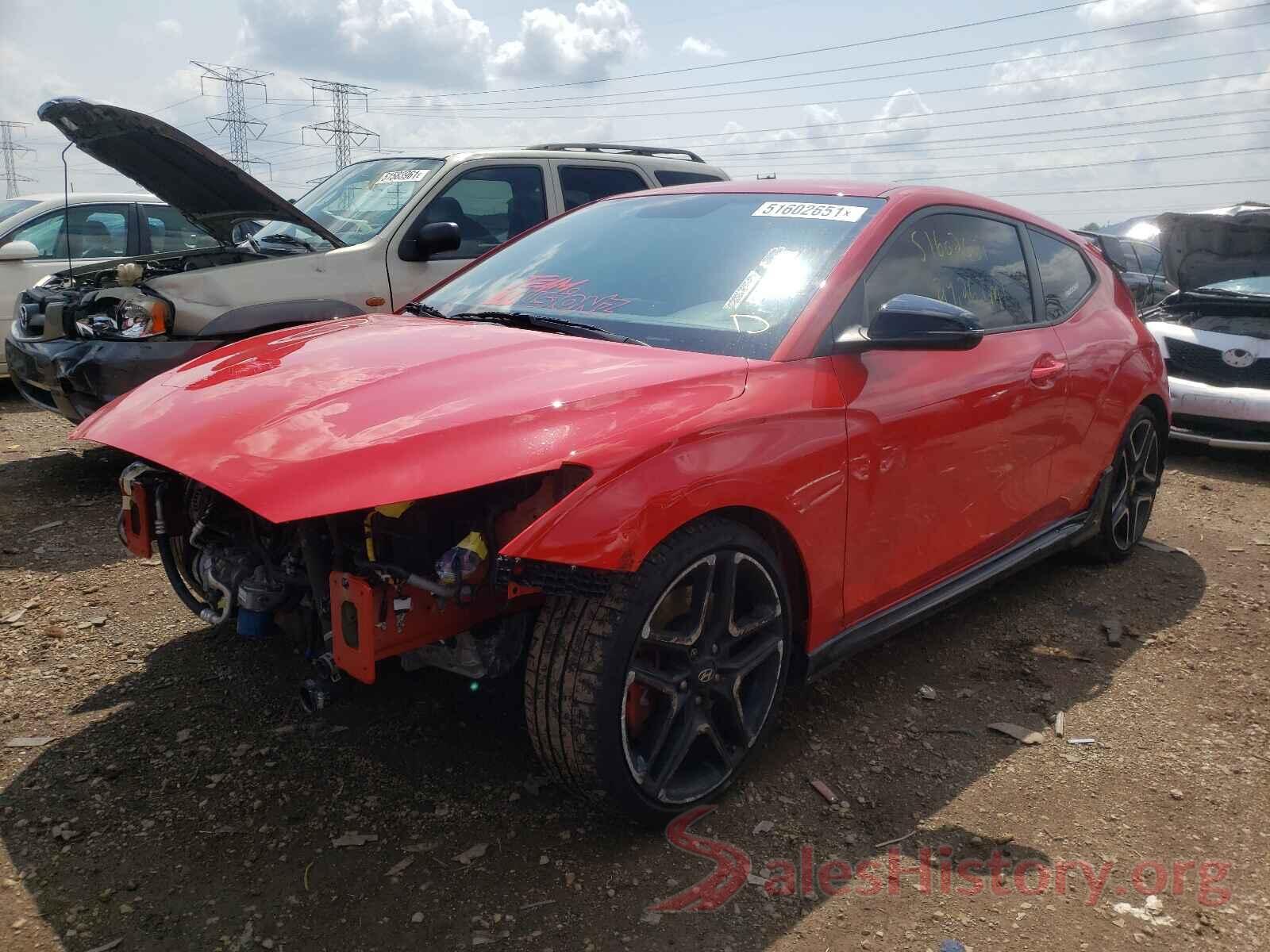 KMHT36AH1LU006118 2020 HYUNDAI VELOSTER