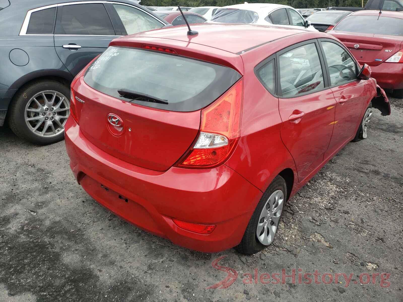 KMHCT5AE5HU301519 2017 HYUNDAI ACCENT