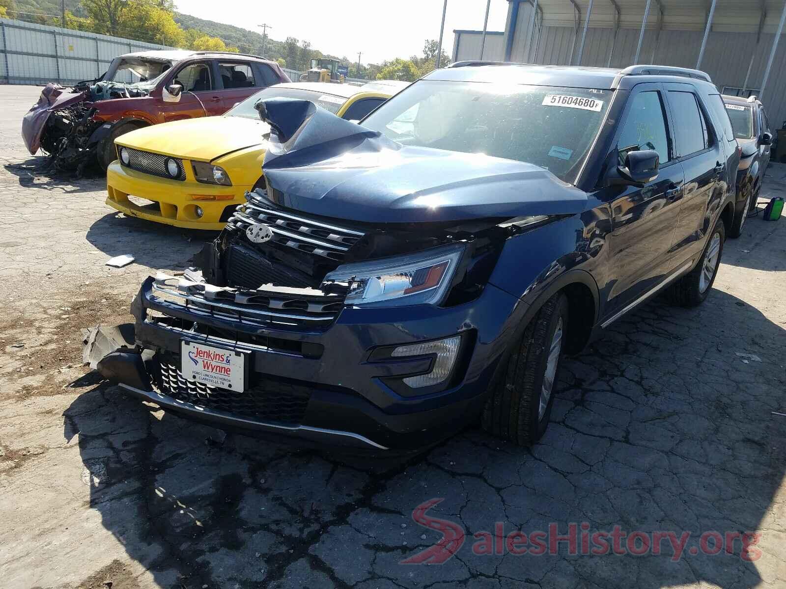 1FM5K7DH0HGD95823 2017 FORD EXPLORER