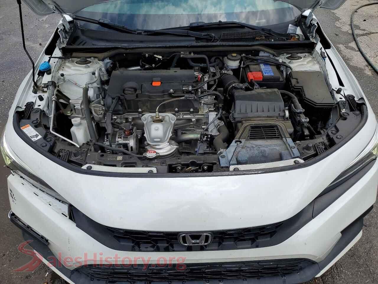 2024 HONDA CIVIC VIN 19XFL2H87RE013307, VIN plate