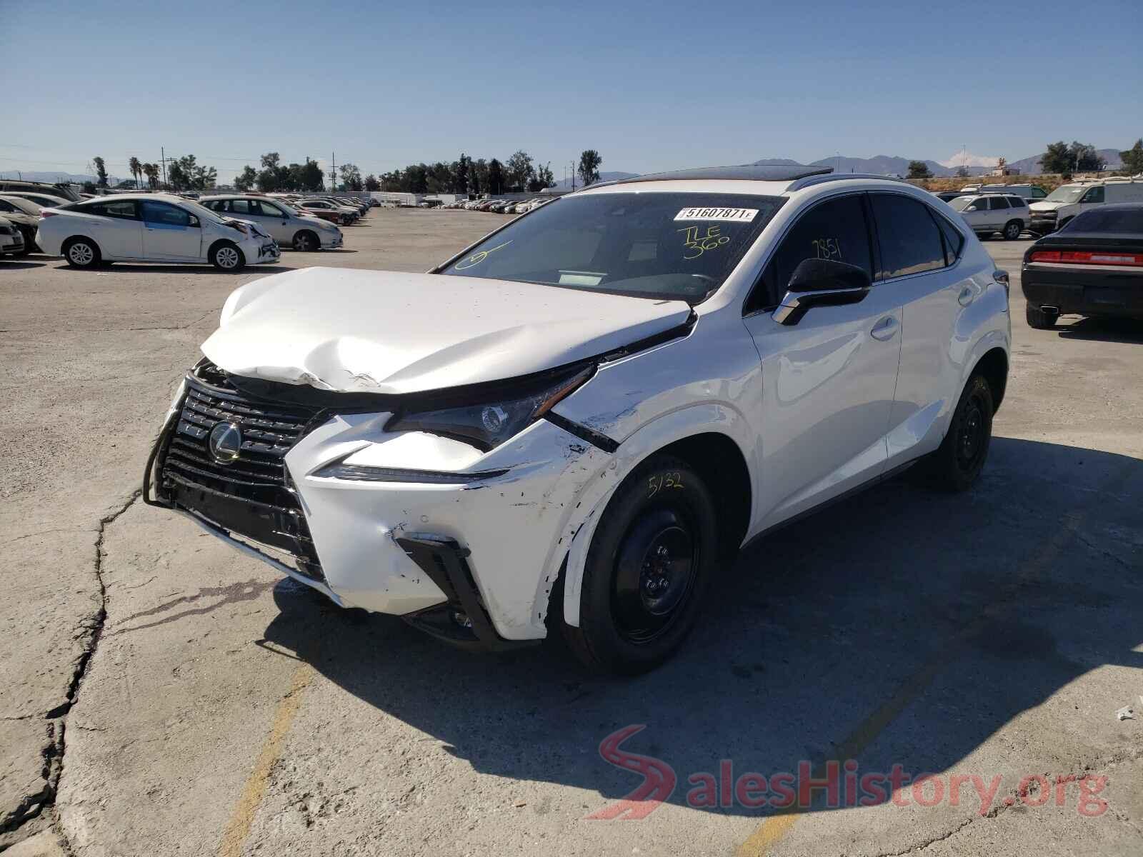 JTJGARBZ2L2170684 2020 LEXUS NX