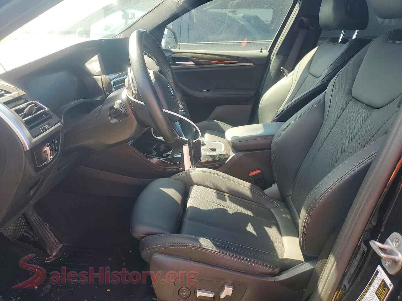 2022 BMW X4 VIN 5UX33DT08N9K79688, engine bay