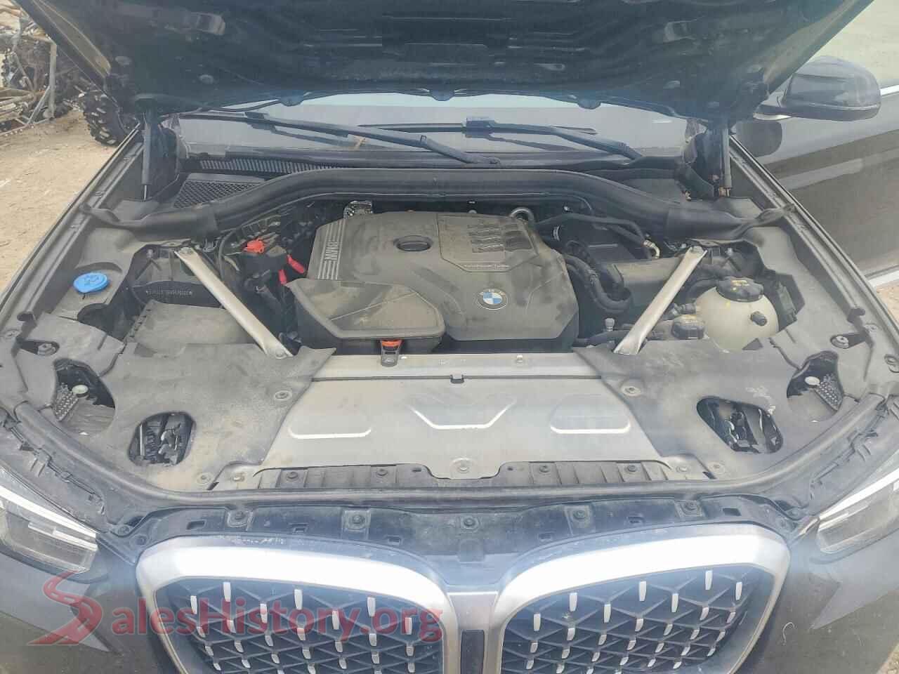 2022 BMW X4 VIN 5UX33DT08N9K79688, wheel and tire