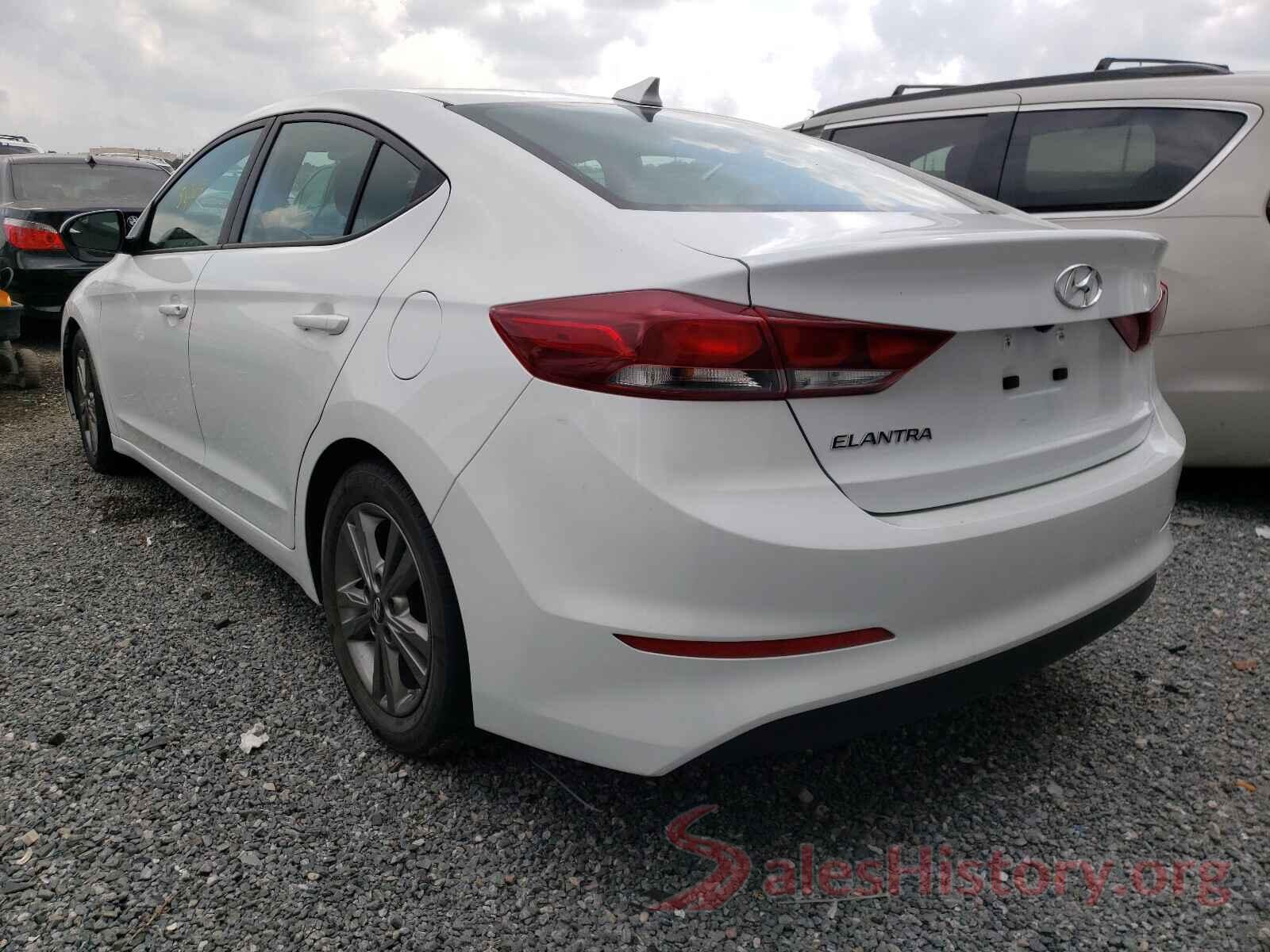 5NPD84LF2HH207330 2017 HYUNDAI ELANTRA