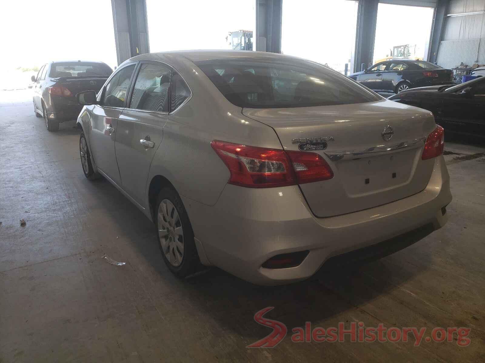 3N1AB7APXKY445148 2019 NISSAN SENTRA